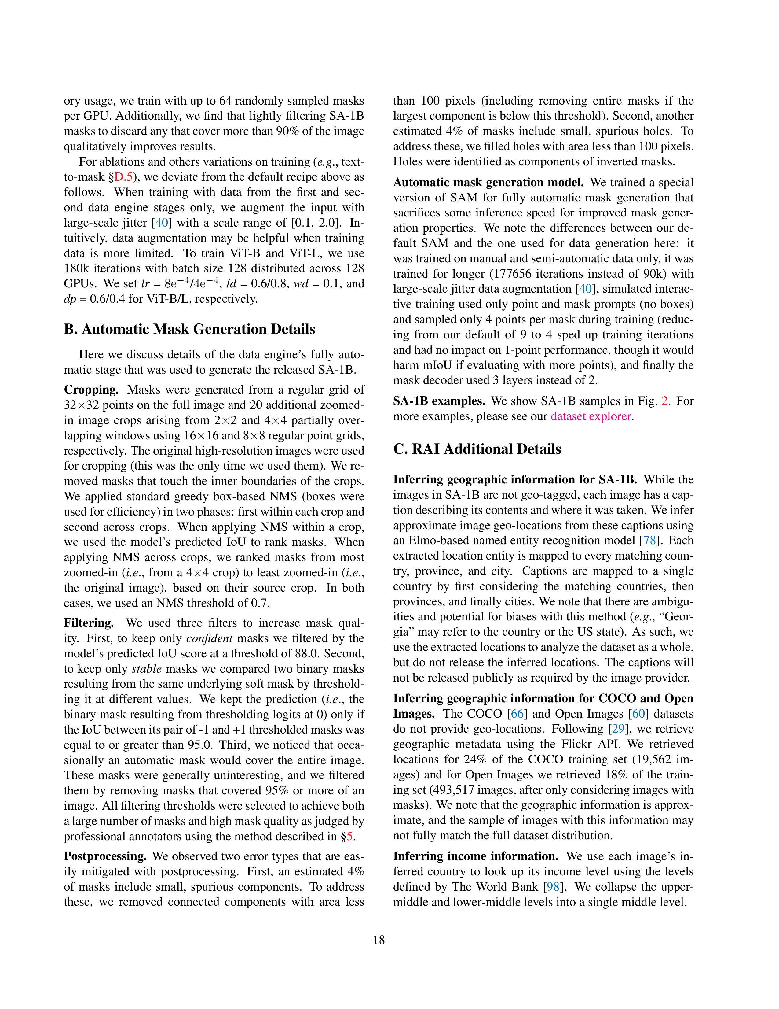 Segment Anything Research Paper by Meta — page 18
