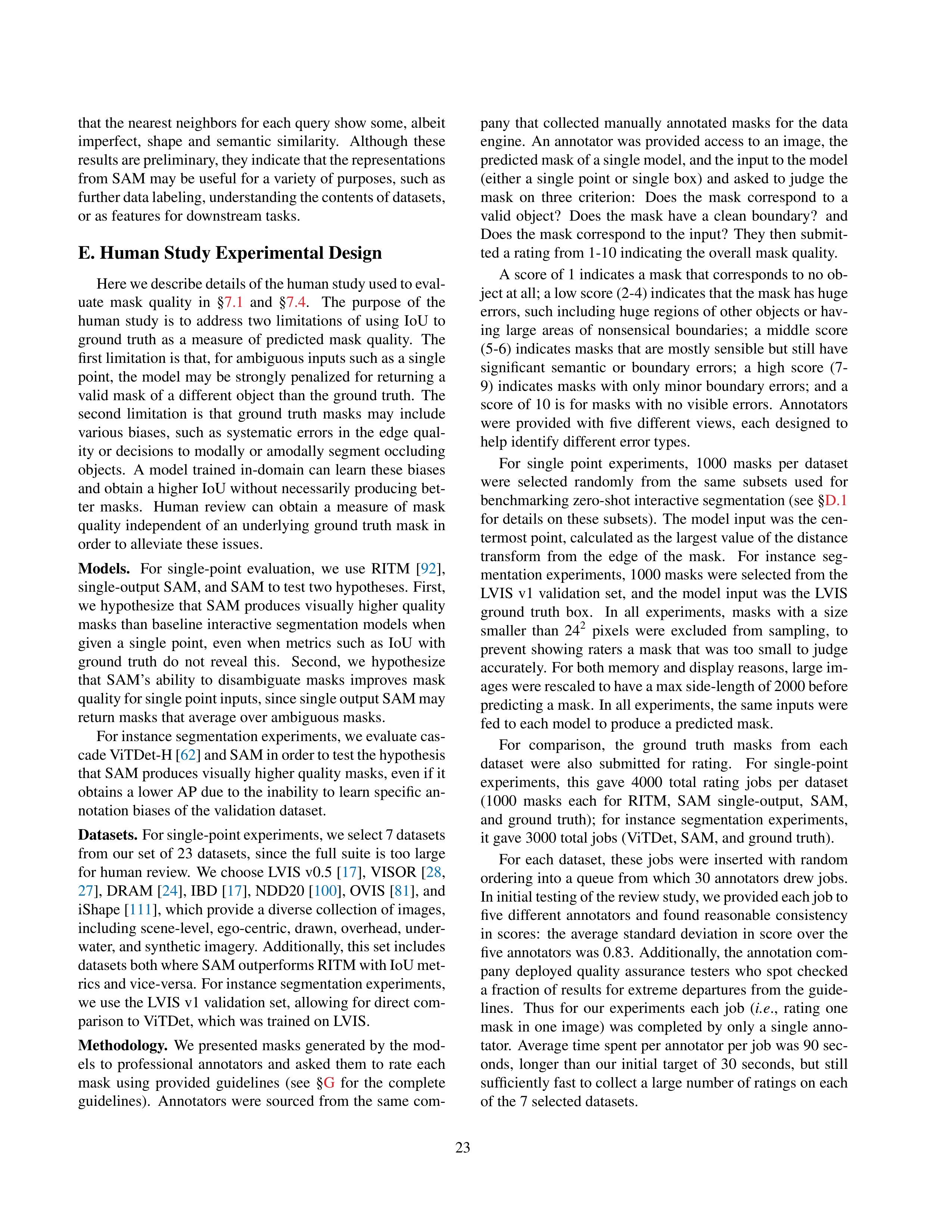 Segment Anything Research Paper by Meta — page 23