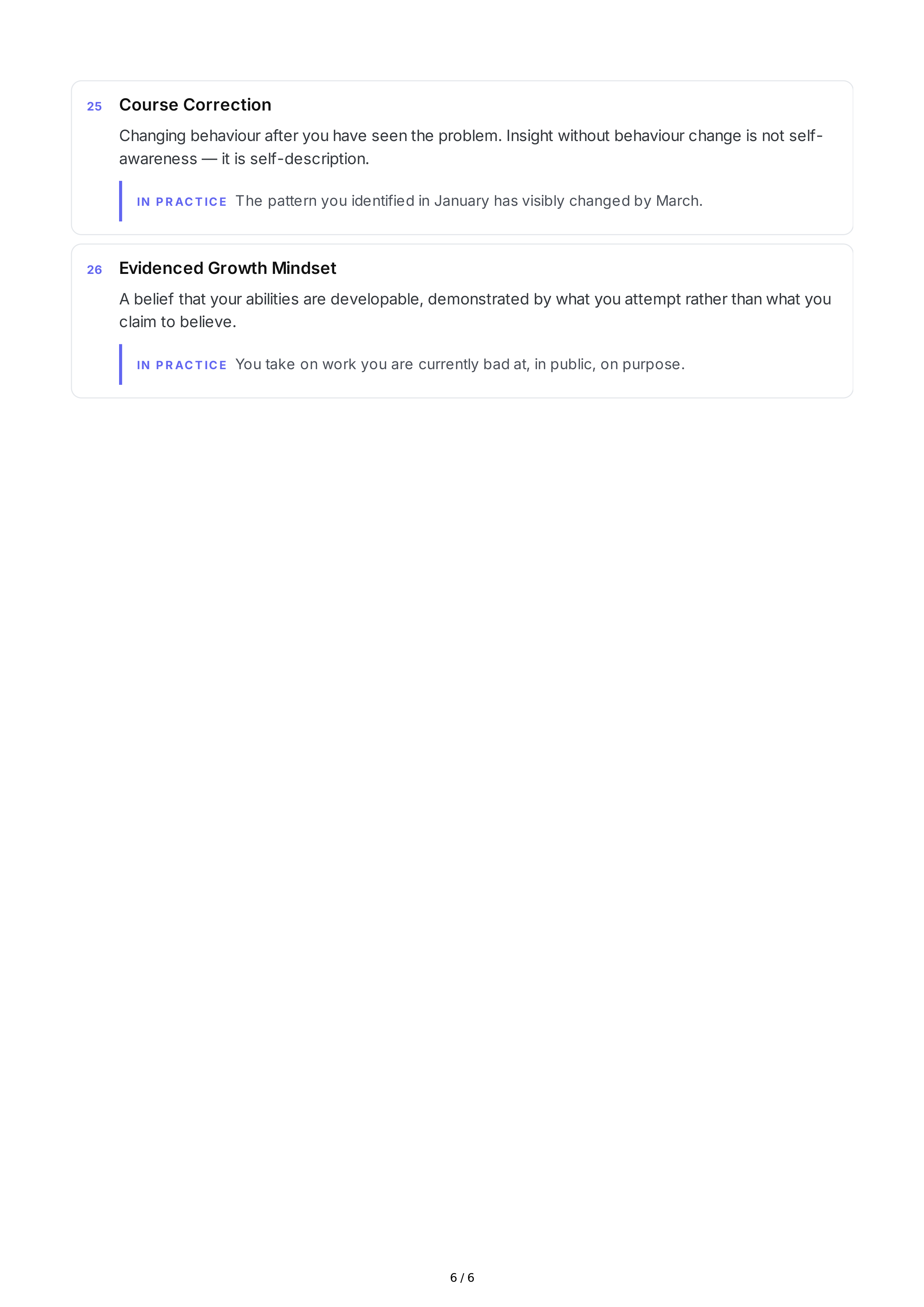 Self-Awareness Personality Traits — page 6