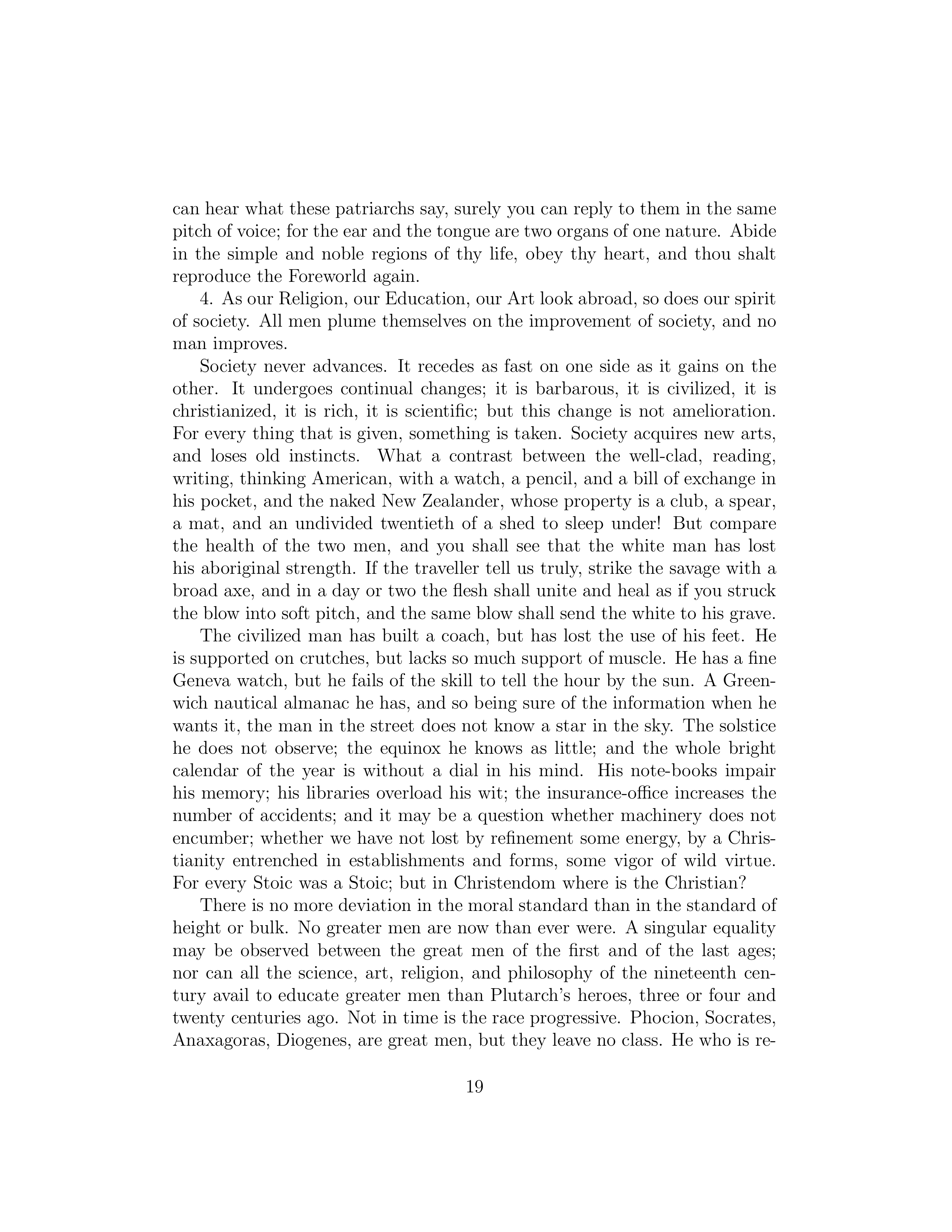 Self-Reliance Essay — page 19