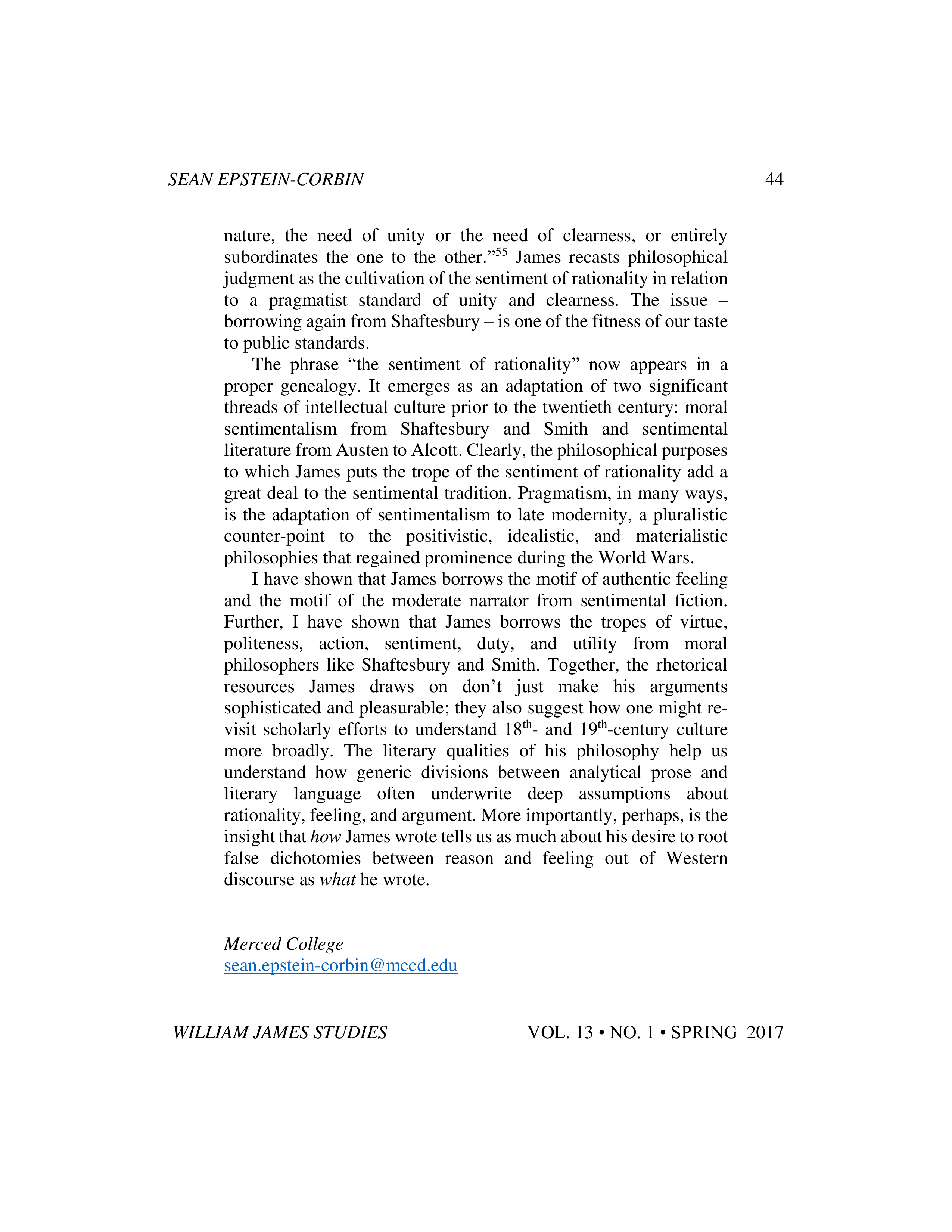 Sentiment of Rationality Essay — page 18