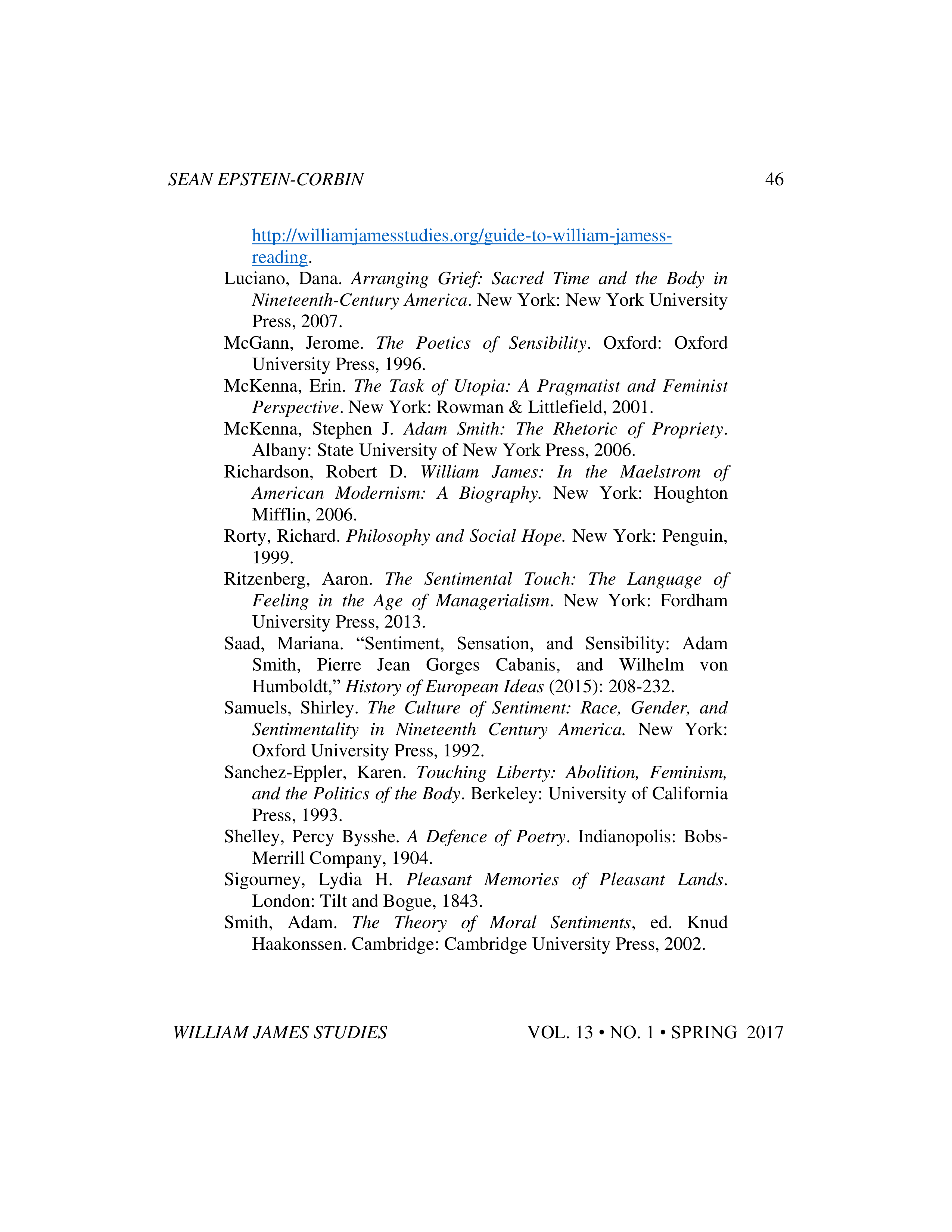 Sentiment of Rationality Essay — page 20