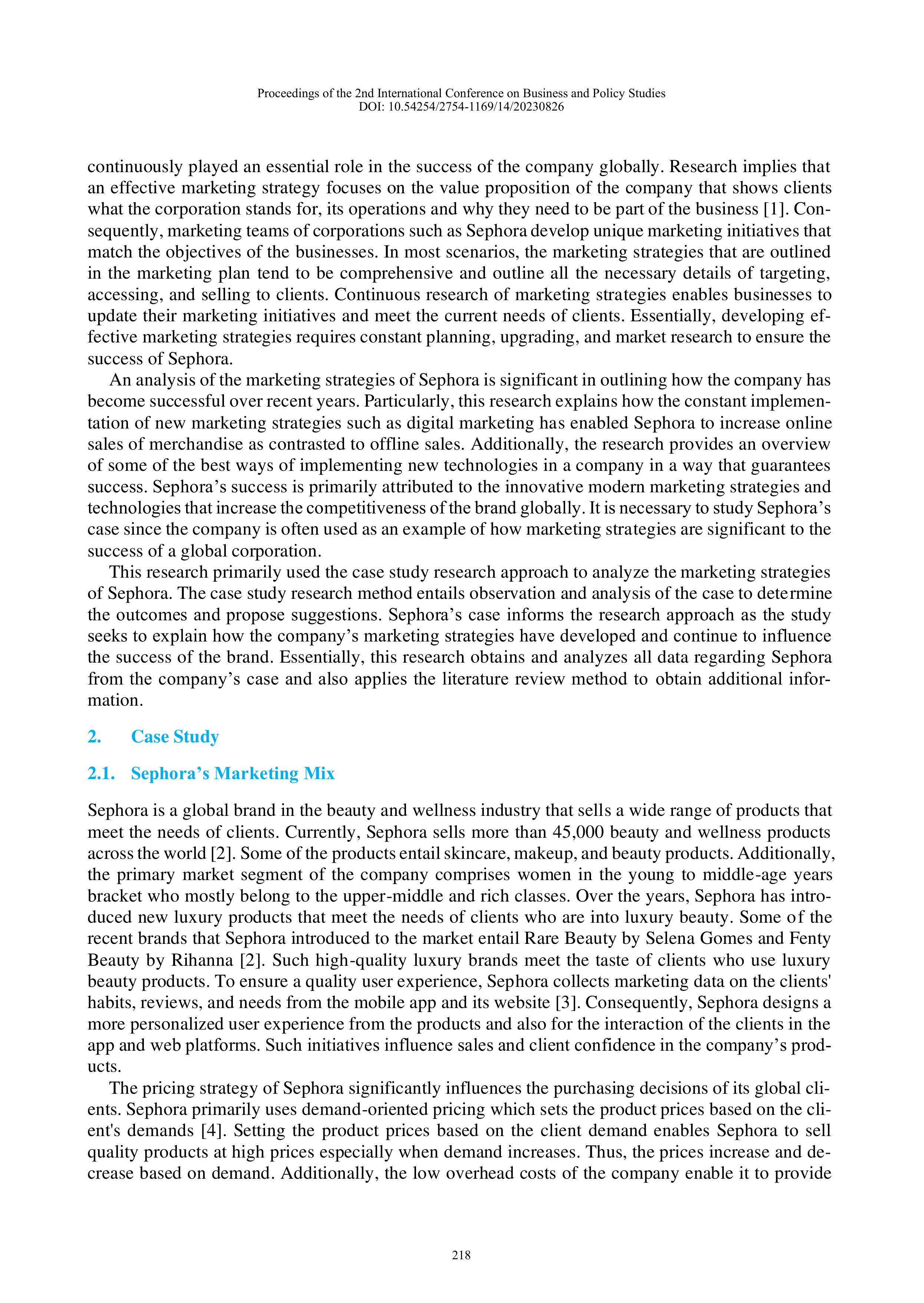 Sephora Marketing Strategy — page 2