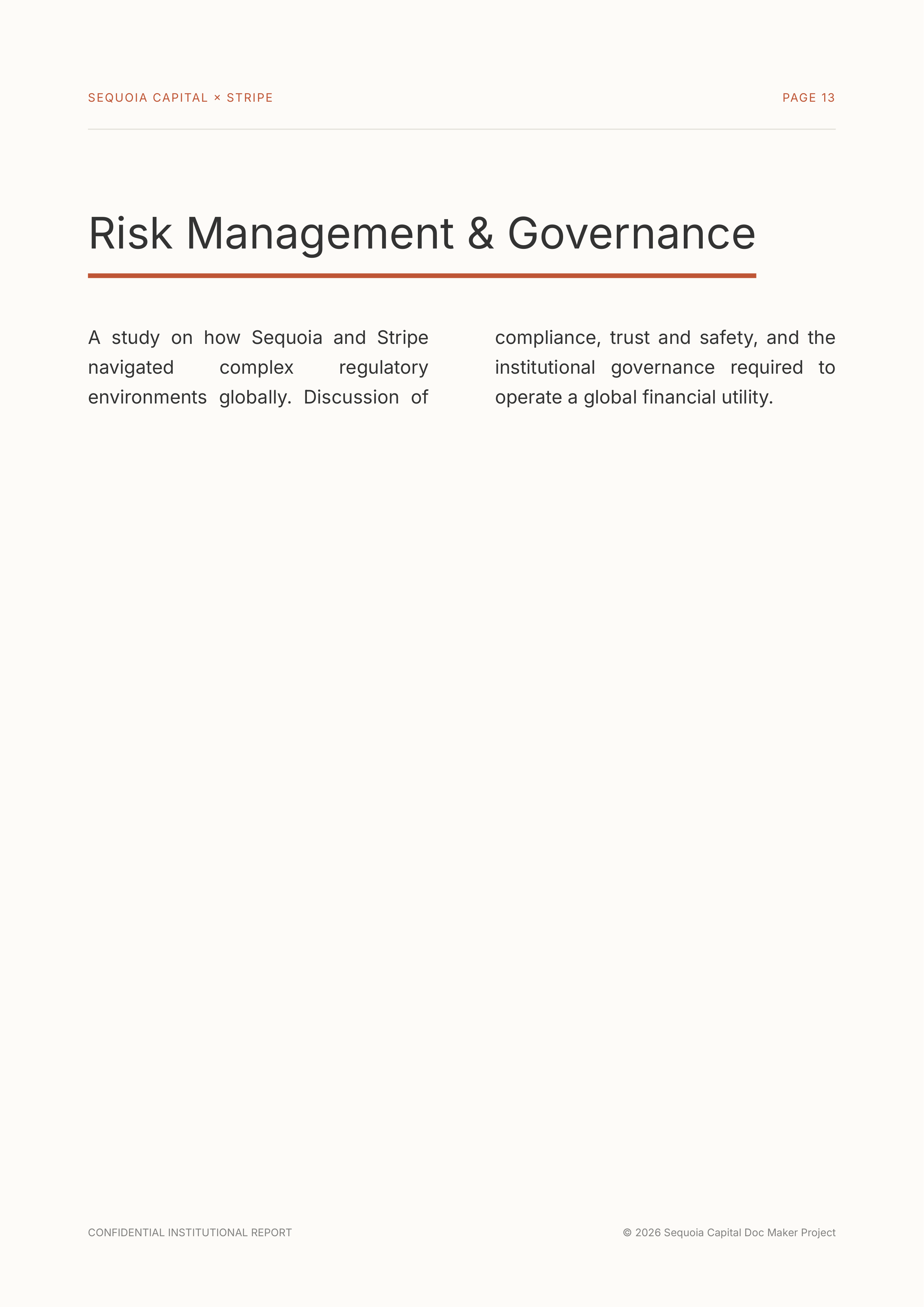 Sequoia Capital Venture Capital Firm Stripe Portfolio — page 13