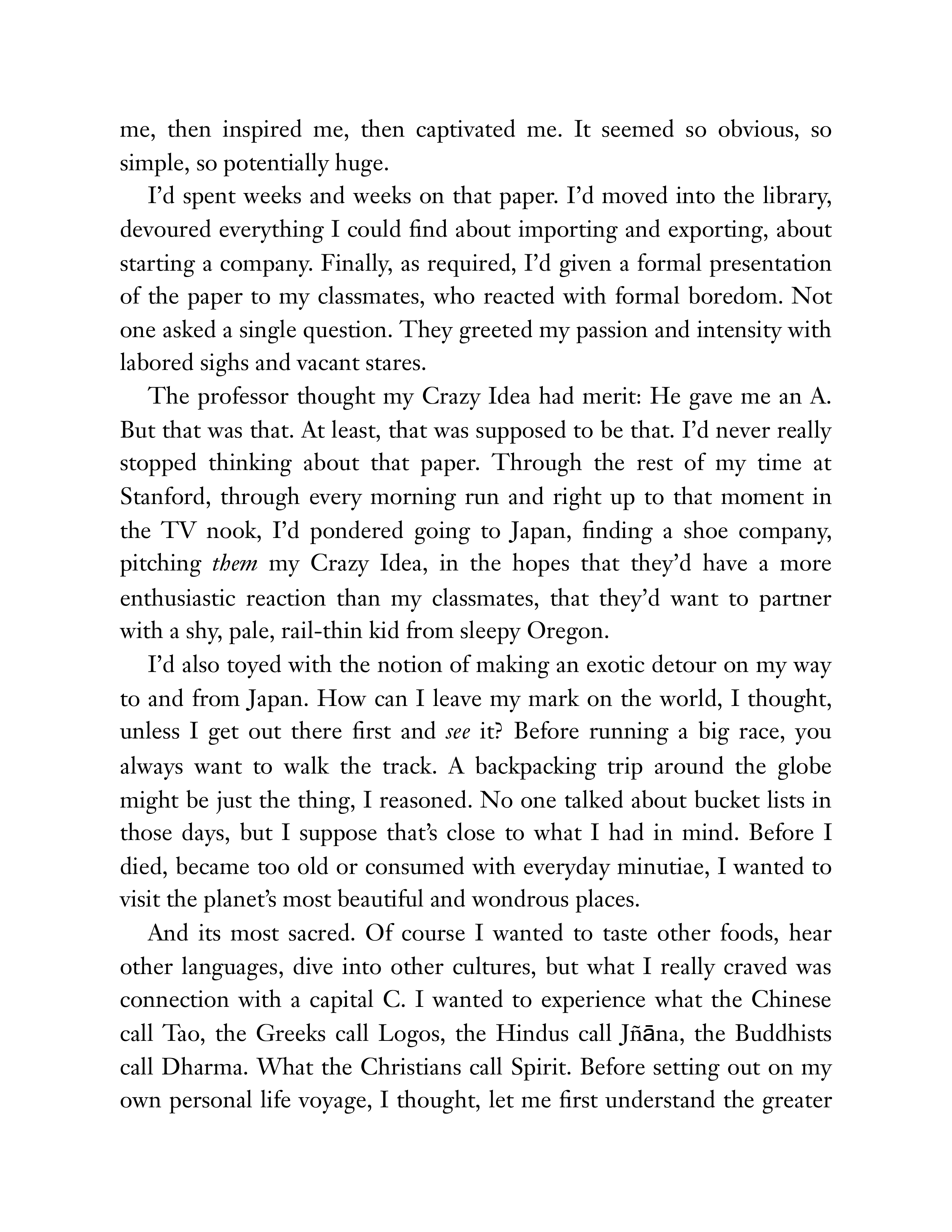 Shoe Dog A Memoir by the Creator of Nike Biography — page 14