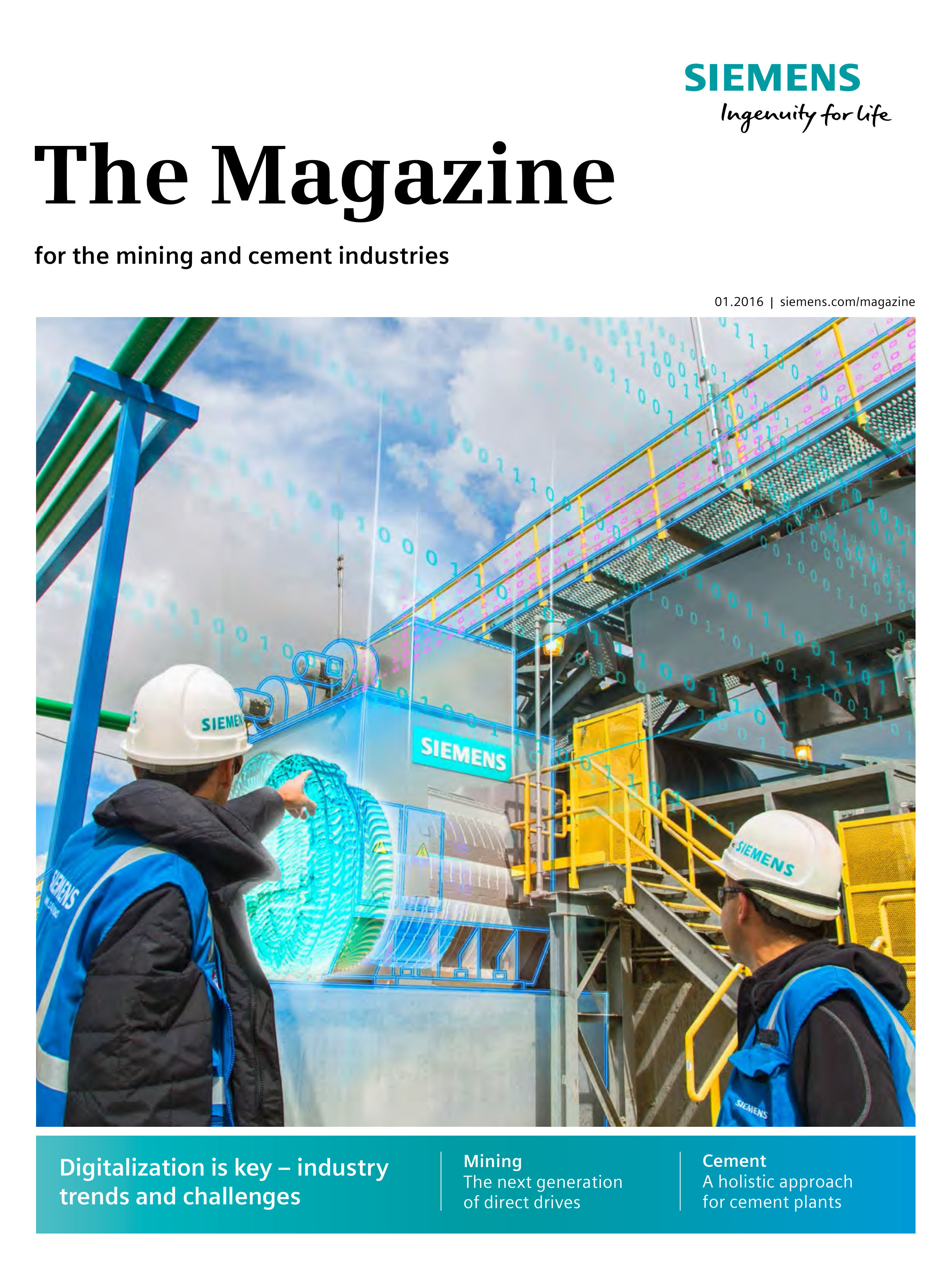 Siemens Mining Magazine — page 1