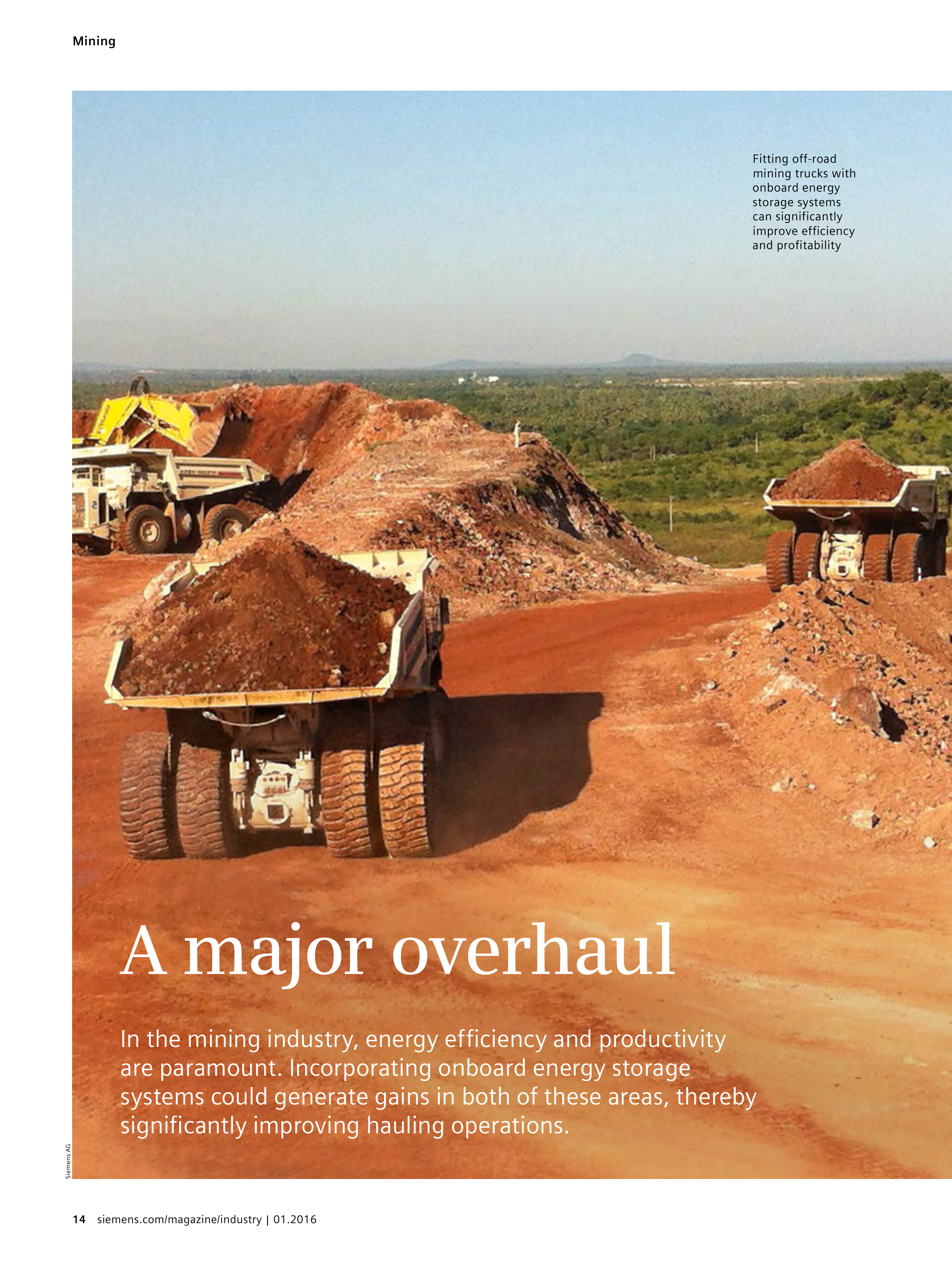 Siemens Mining Magazine — page 14