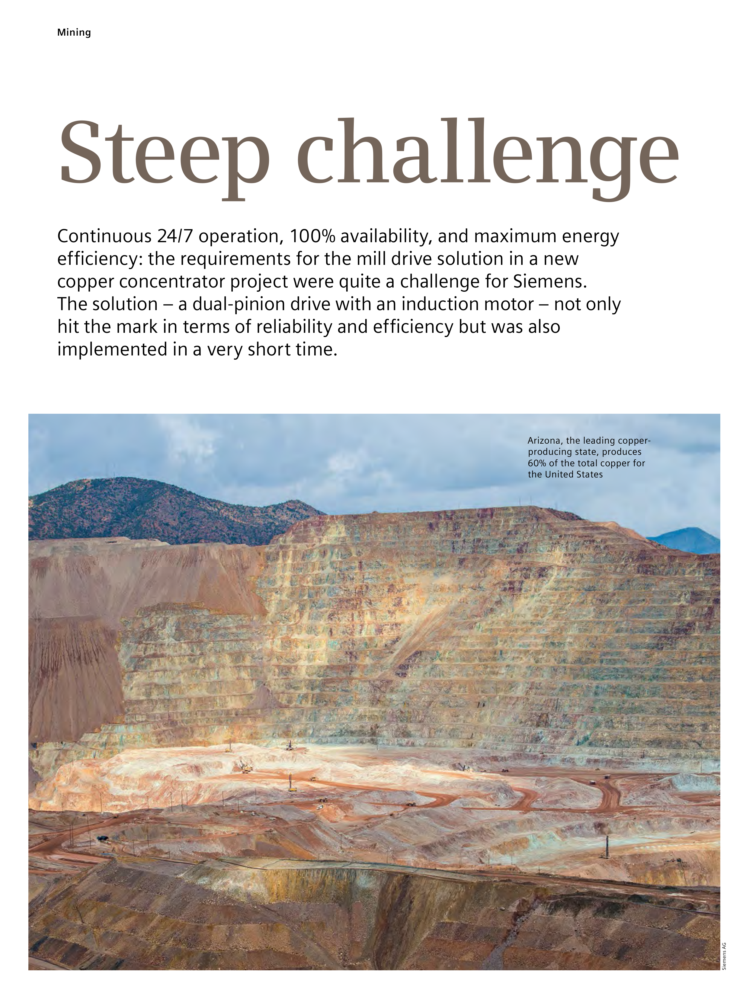 Siemens Mining Magazine — page 22