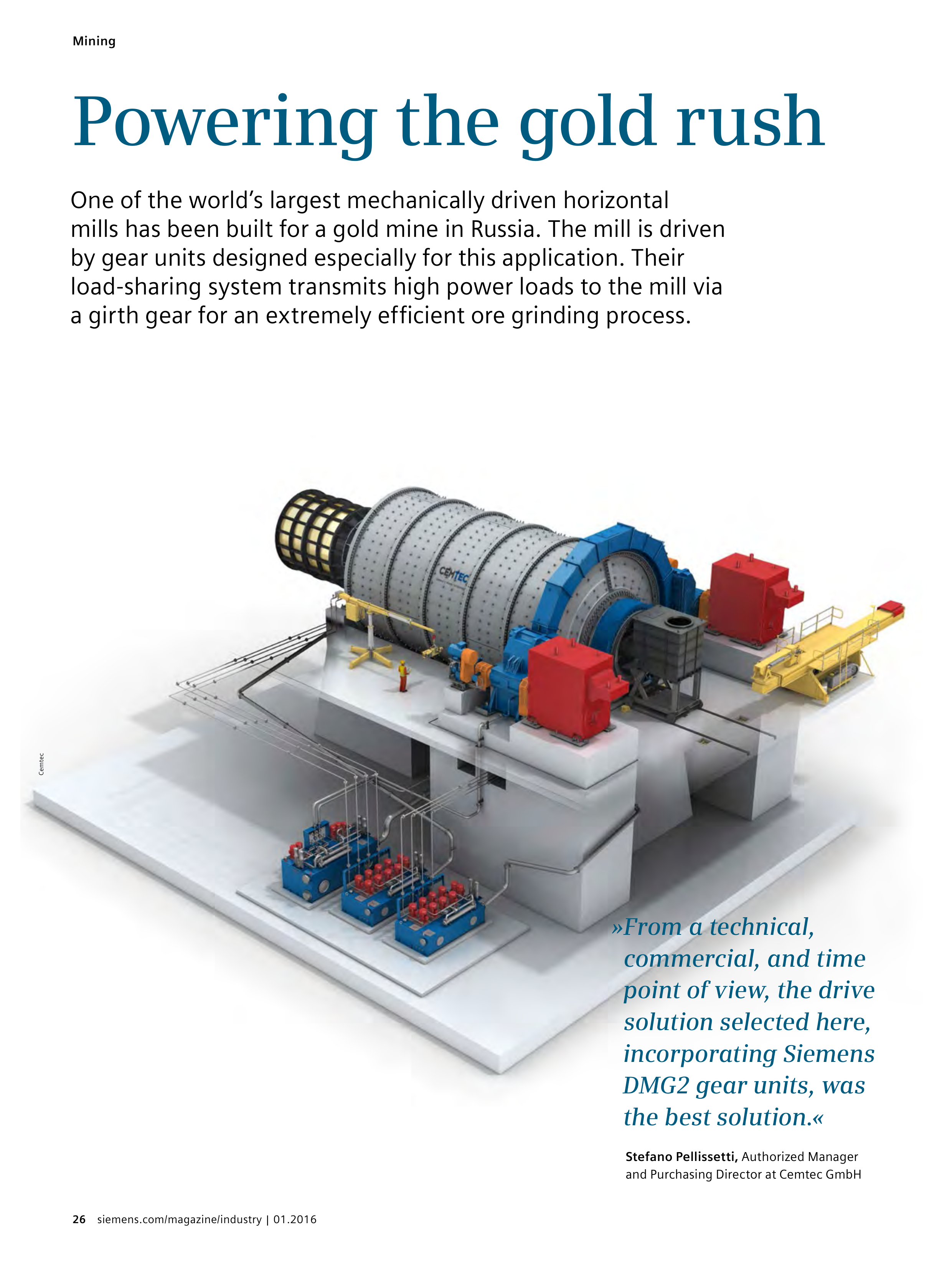 Siemens Mining Magazine — page 26