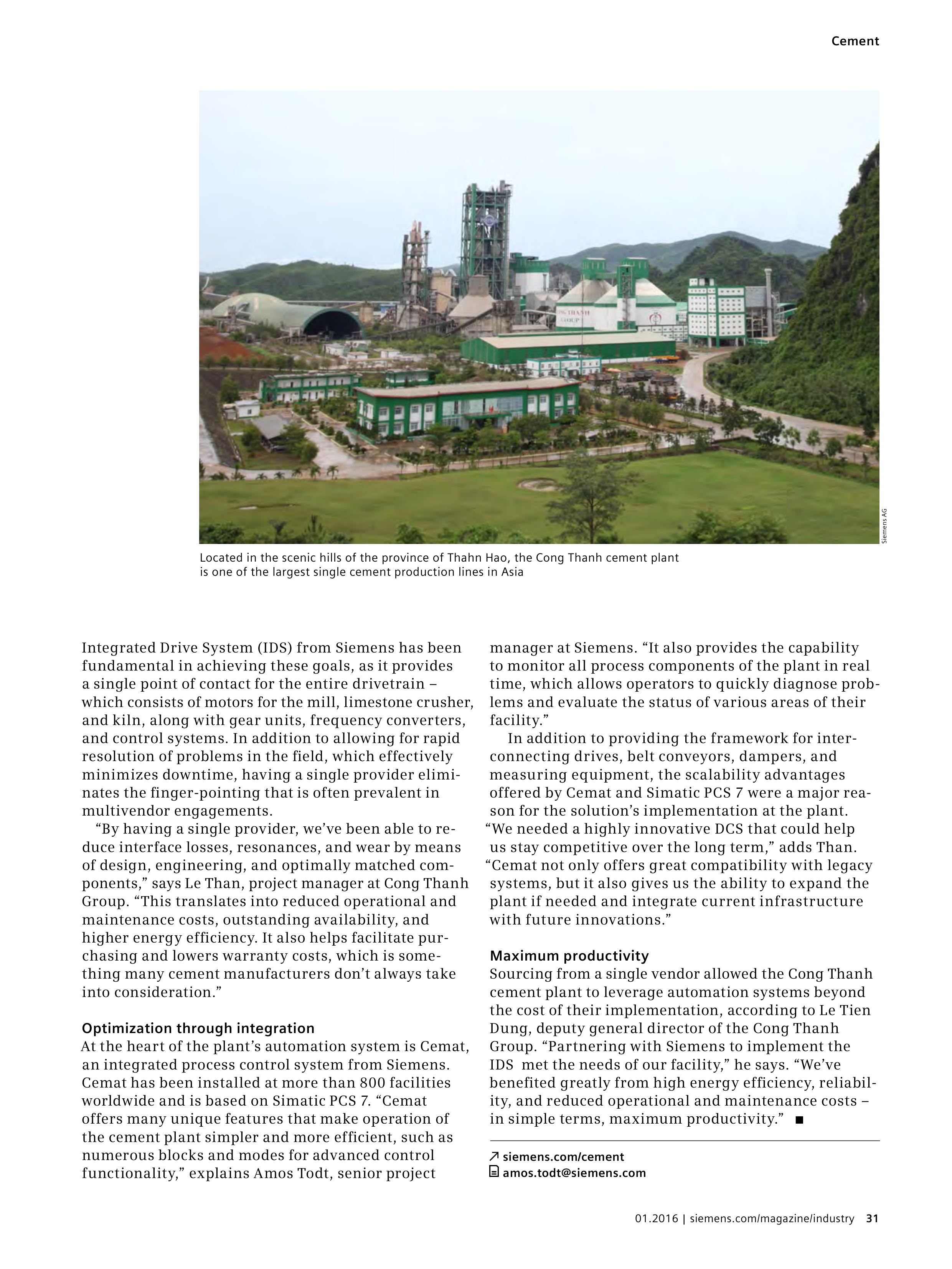 Siemens Mining Magazine — page 31