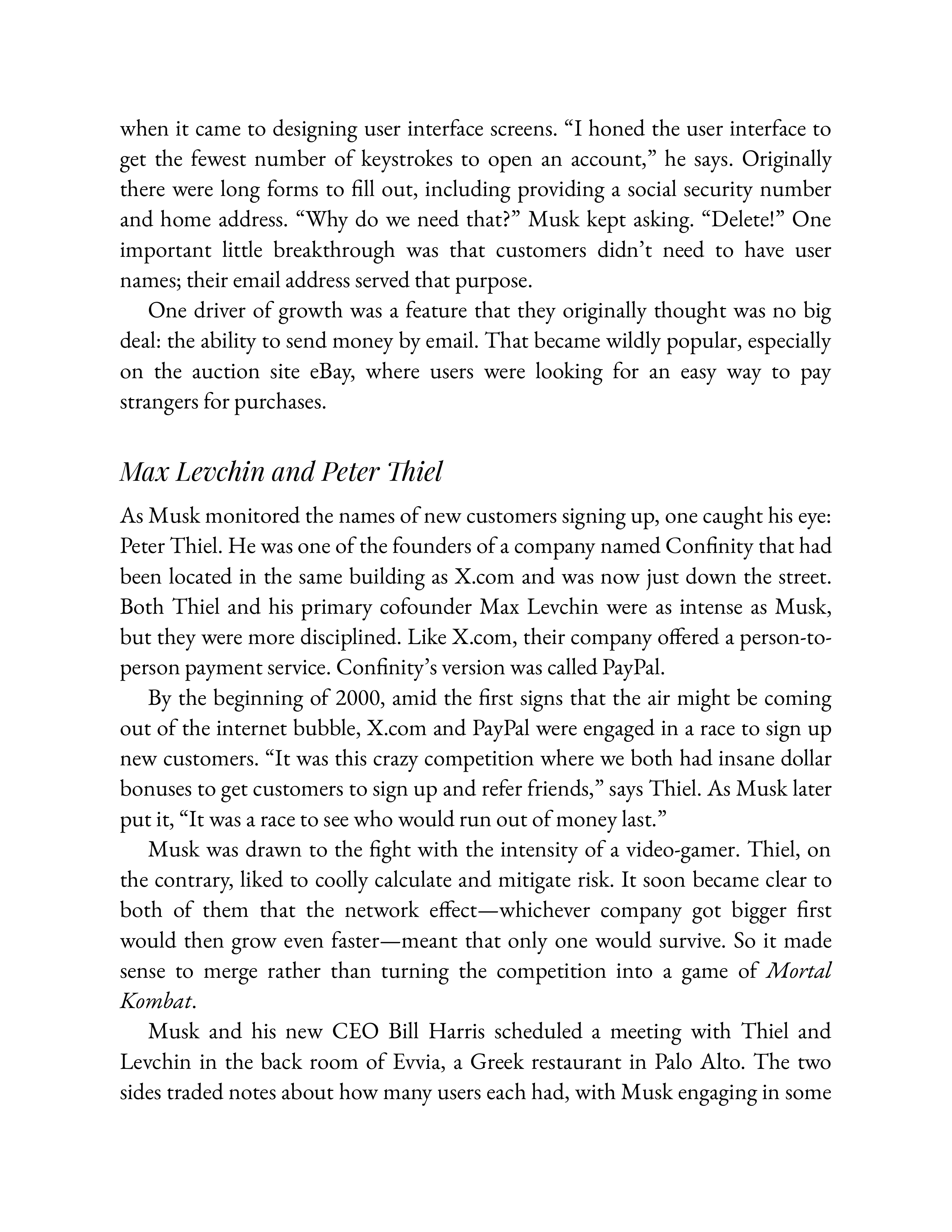 Simon & Schuster Elon Musk Biography by Walter Isaacson — page 101