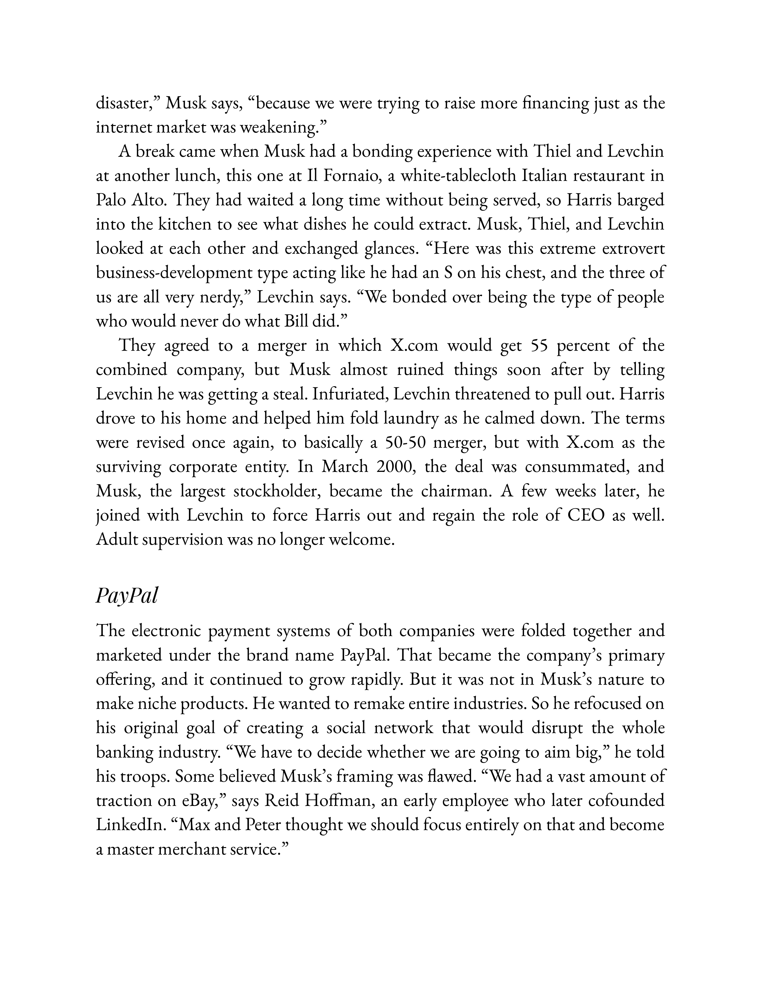 Simon & Schuster Elon Musk Biography by Walter Isaacson — page 103