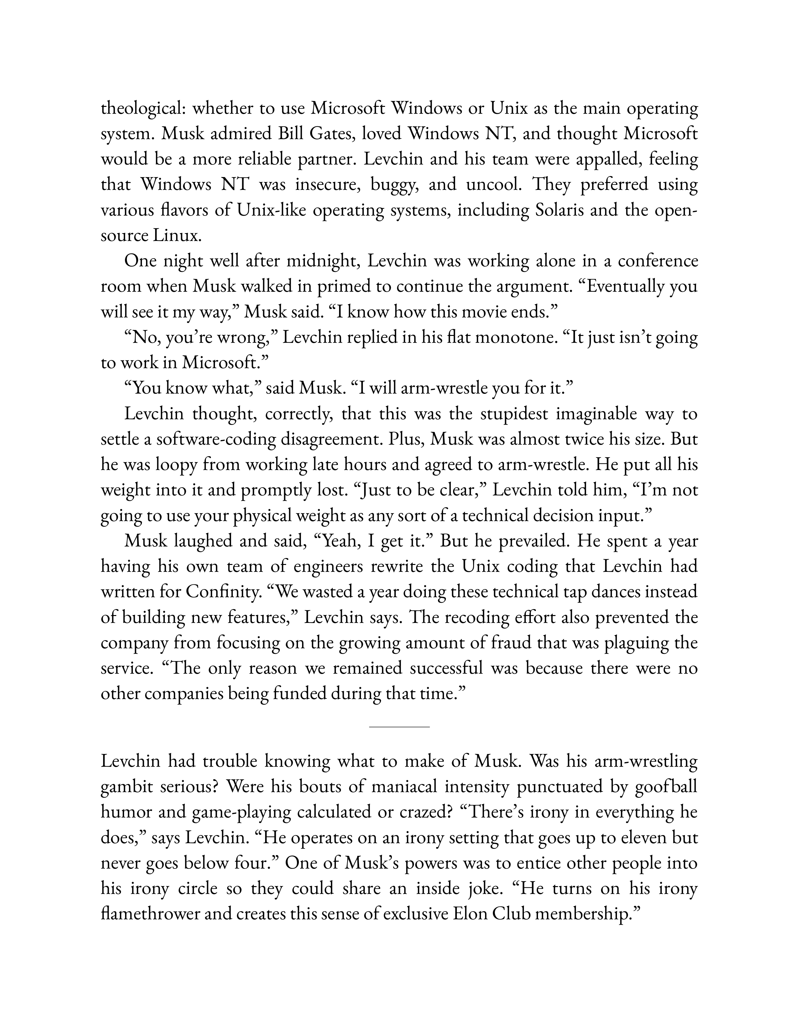 Simon & Schuster Elon Musk Biography by Walter Isaacson — page 105