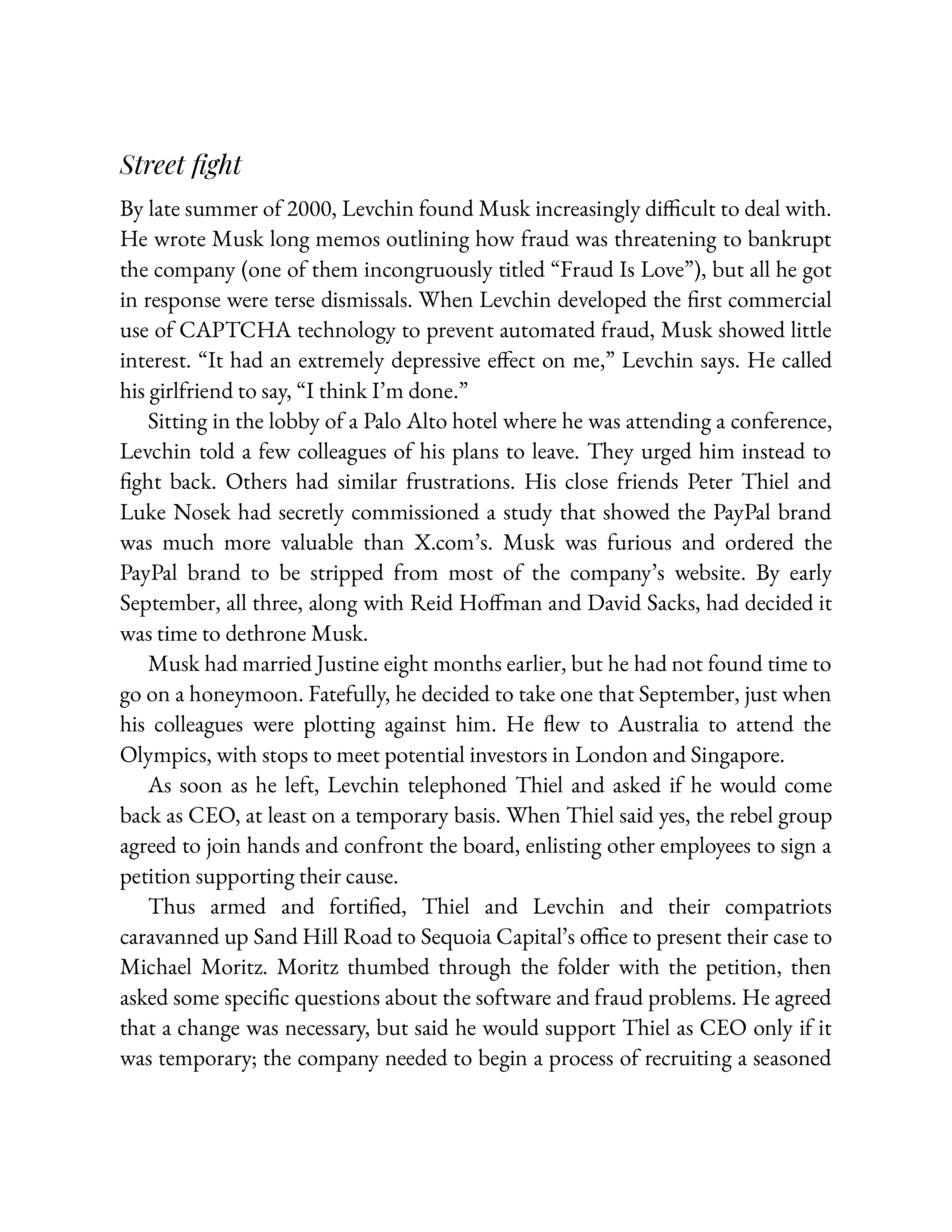 Simon & Schuster Elon Musk Biography by Walter Isaacson — page 111