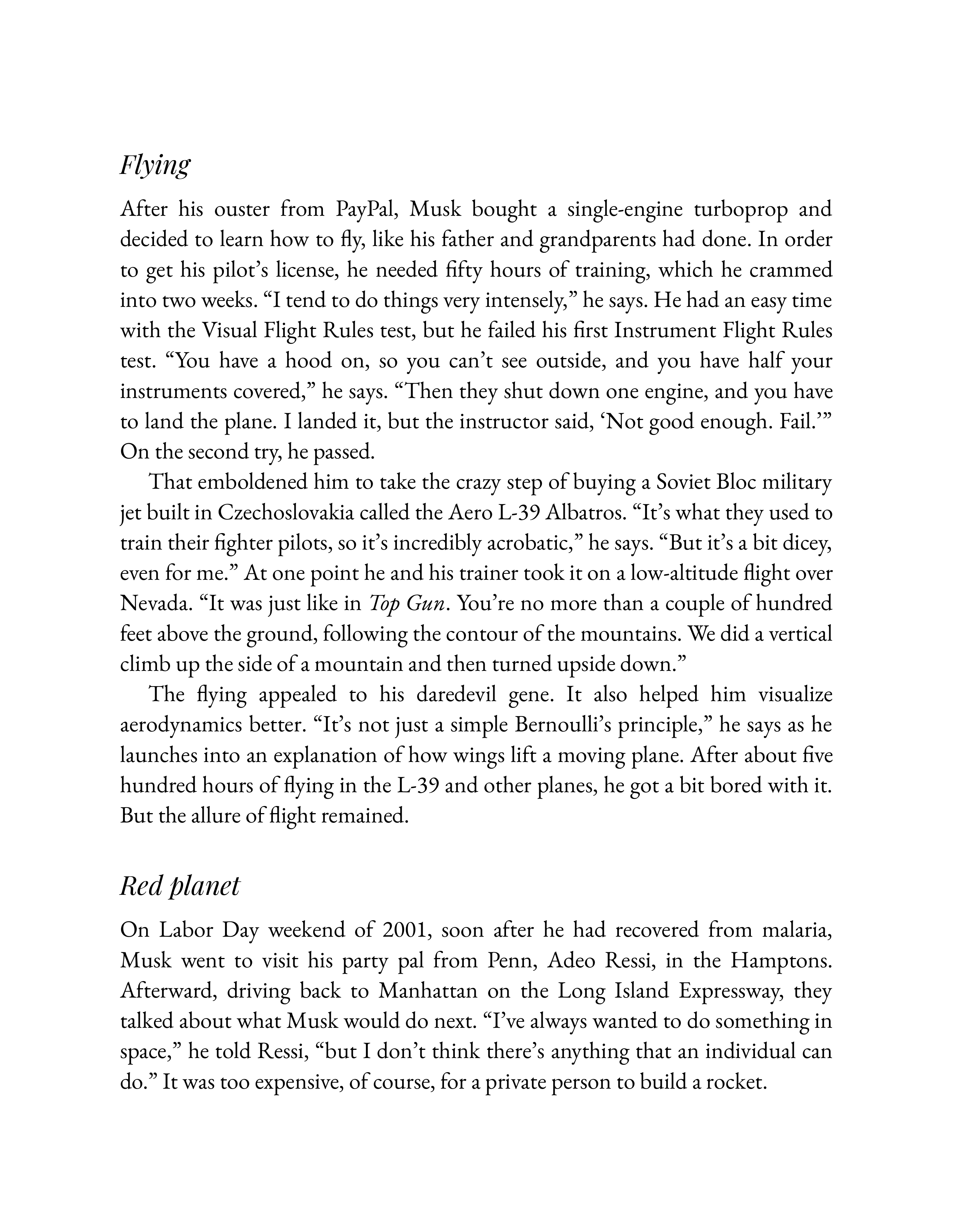 Simon & Schuster Elon Musk Biography by Walter Isaacson — page 119