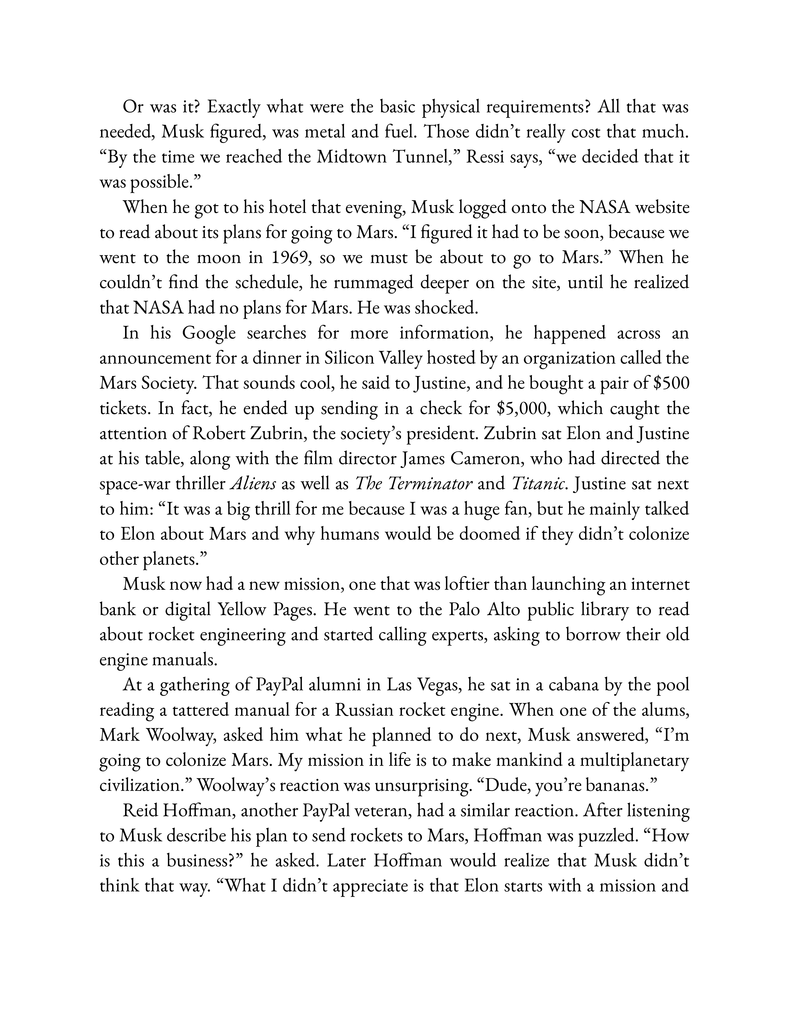 Simon & Schuster Elon Musk Biography by Walter Isaacson — page 120