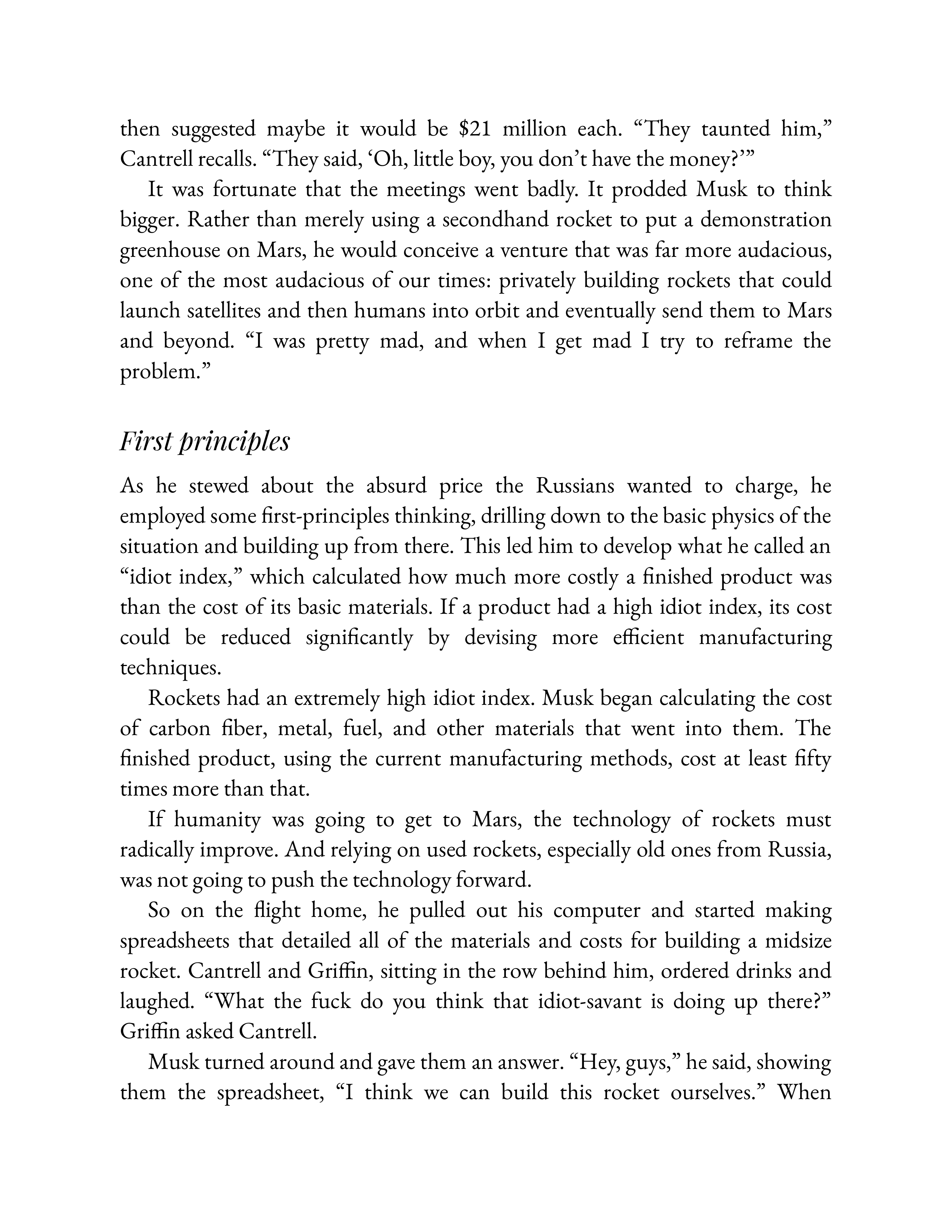 Simon & Schuster Elon Musk Biography by Walter Isaacson — page 128