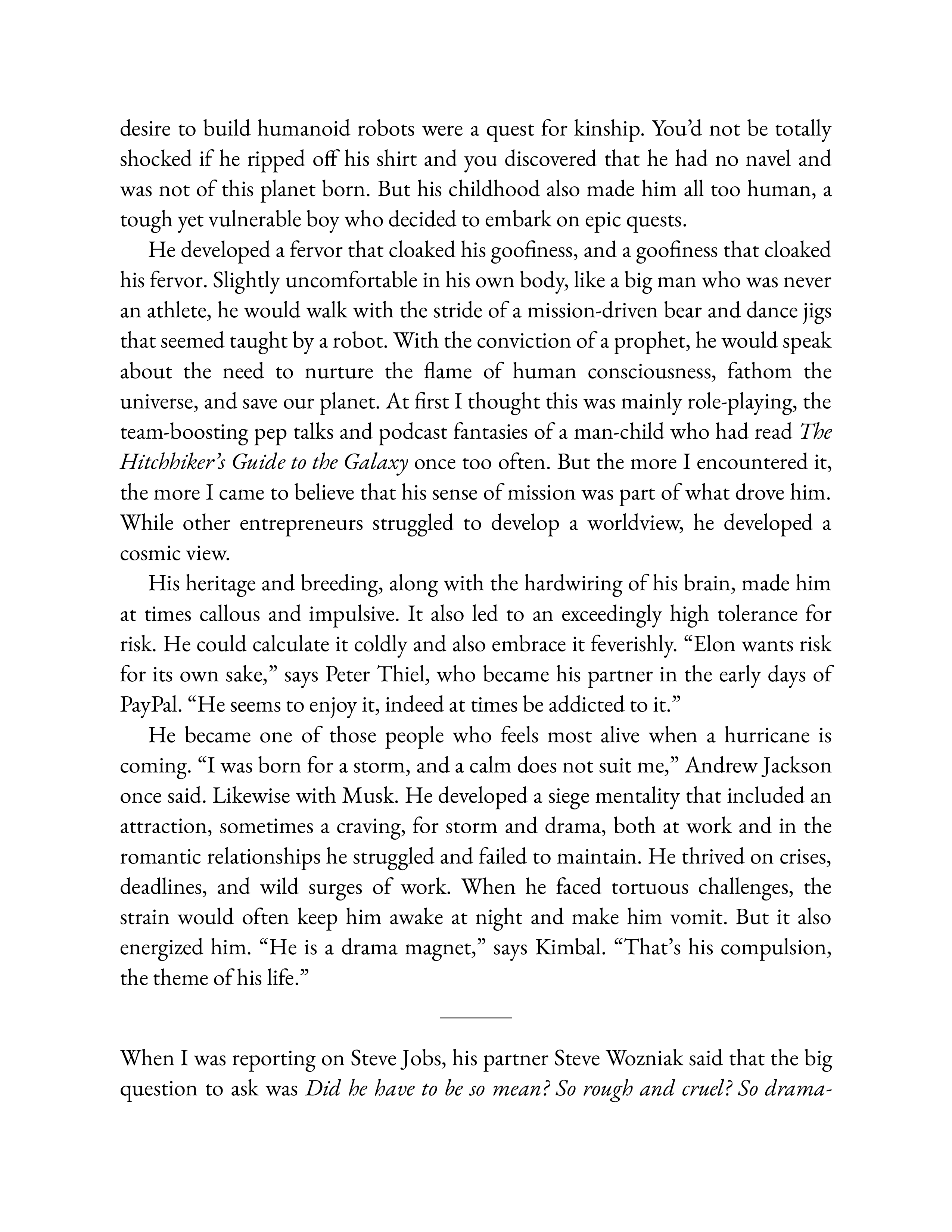 Simon & Schuster Elon Musk Biography by Walter Isaacson — page 13