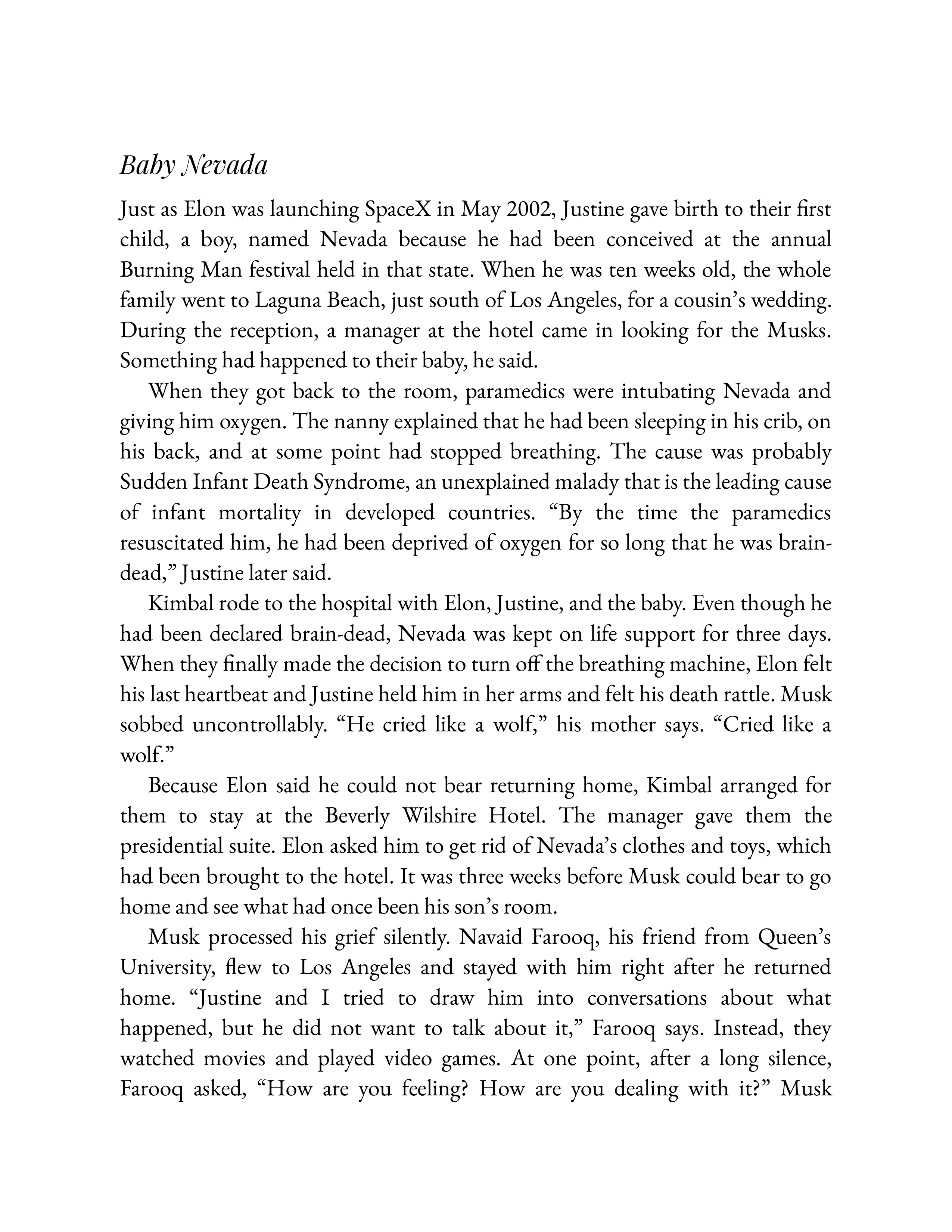Simon & Schuster Elon Musk Biography by Walter Isaacson — page 132