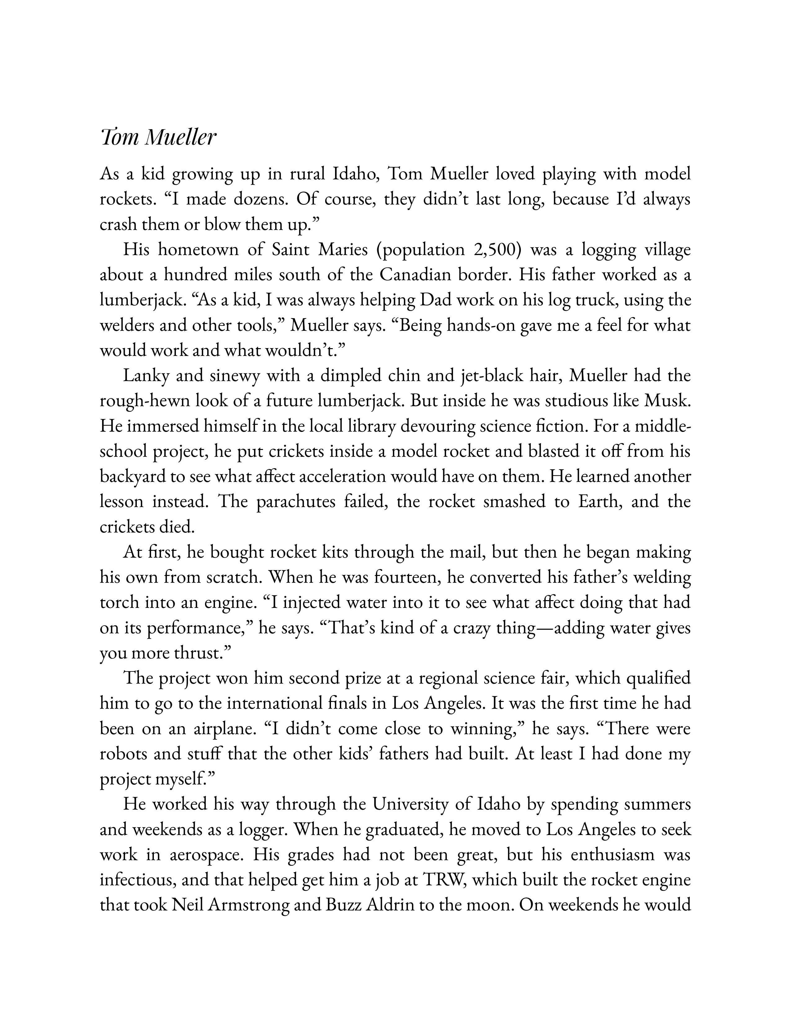Simon & Schuster Elon Musk Biography by Walter Isaacson — page 136