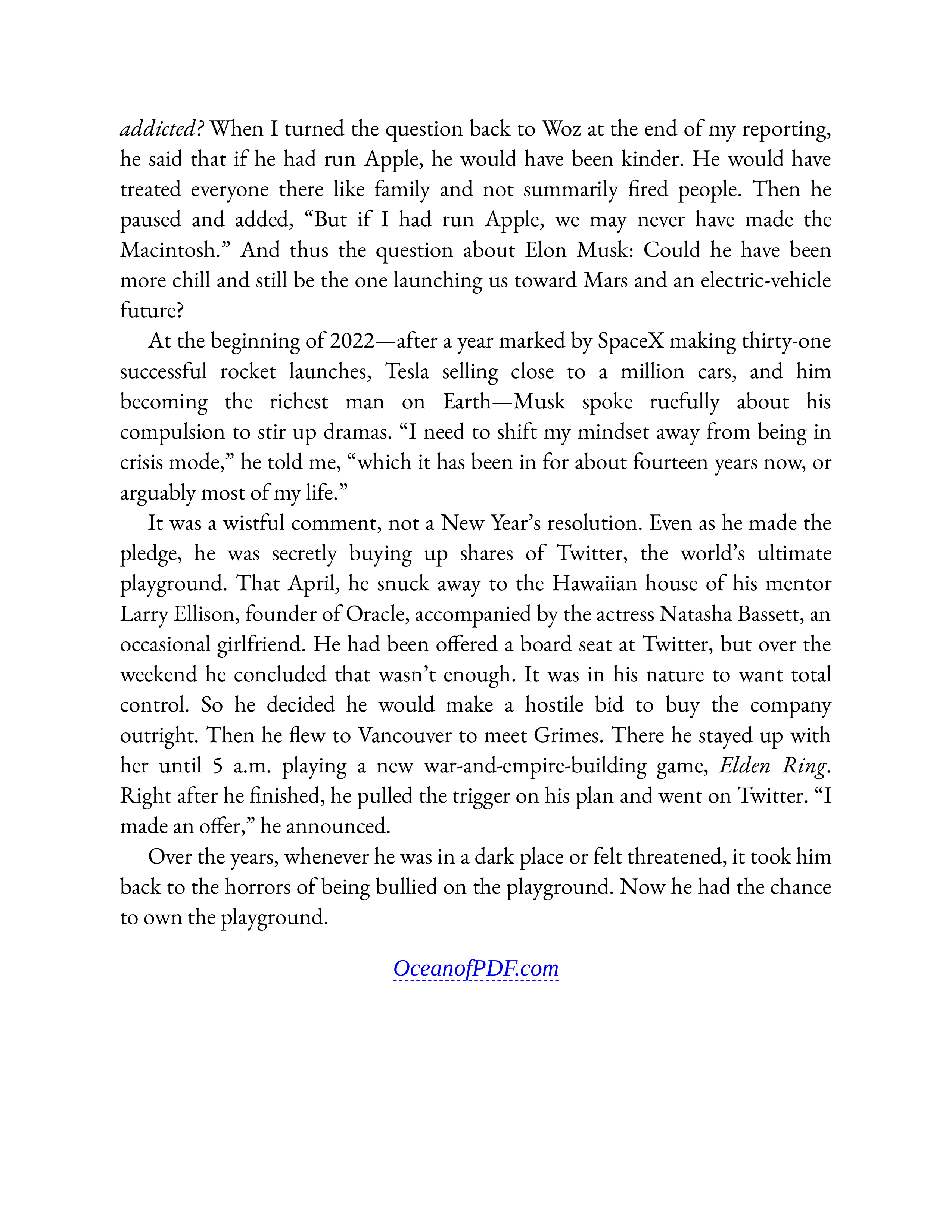 Simon & Schuster Elon Musk Biography by Walter Isaacson — page 14