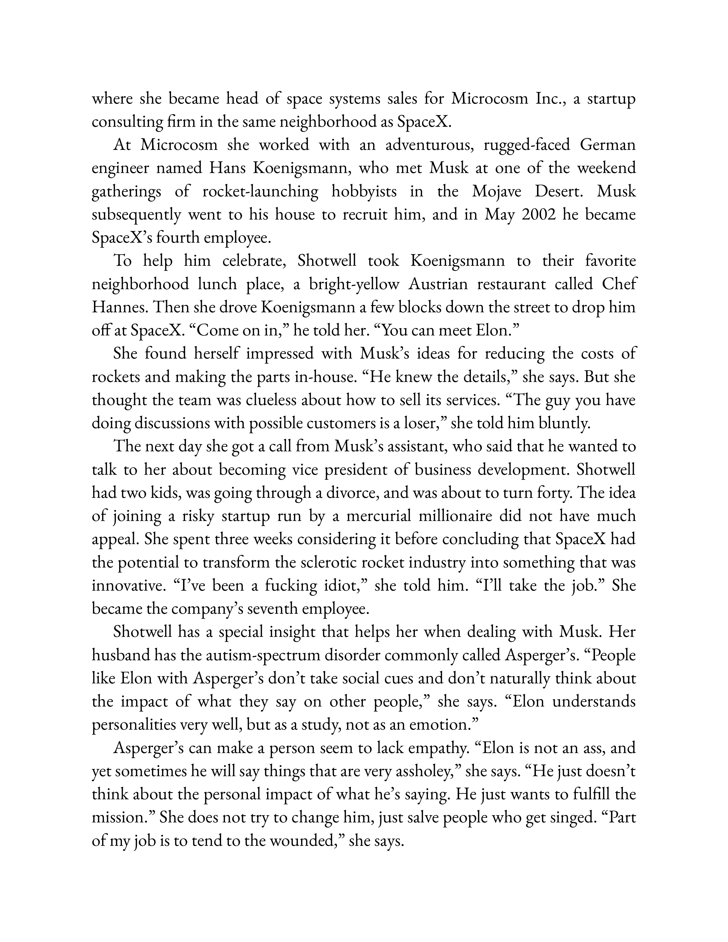Simon & Schuster Elon Musk Biography by Walter Isaacson — page 149