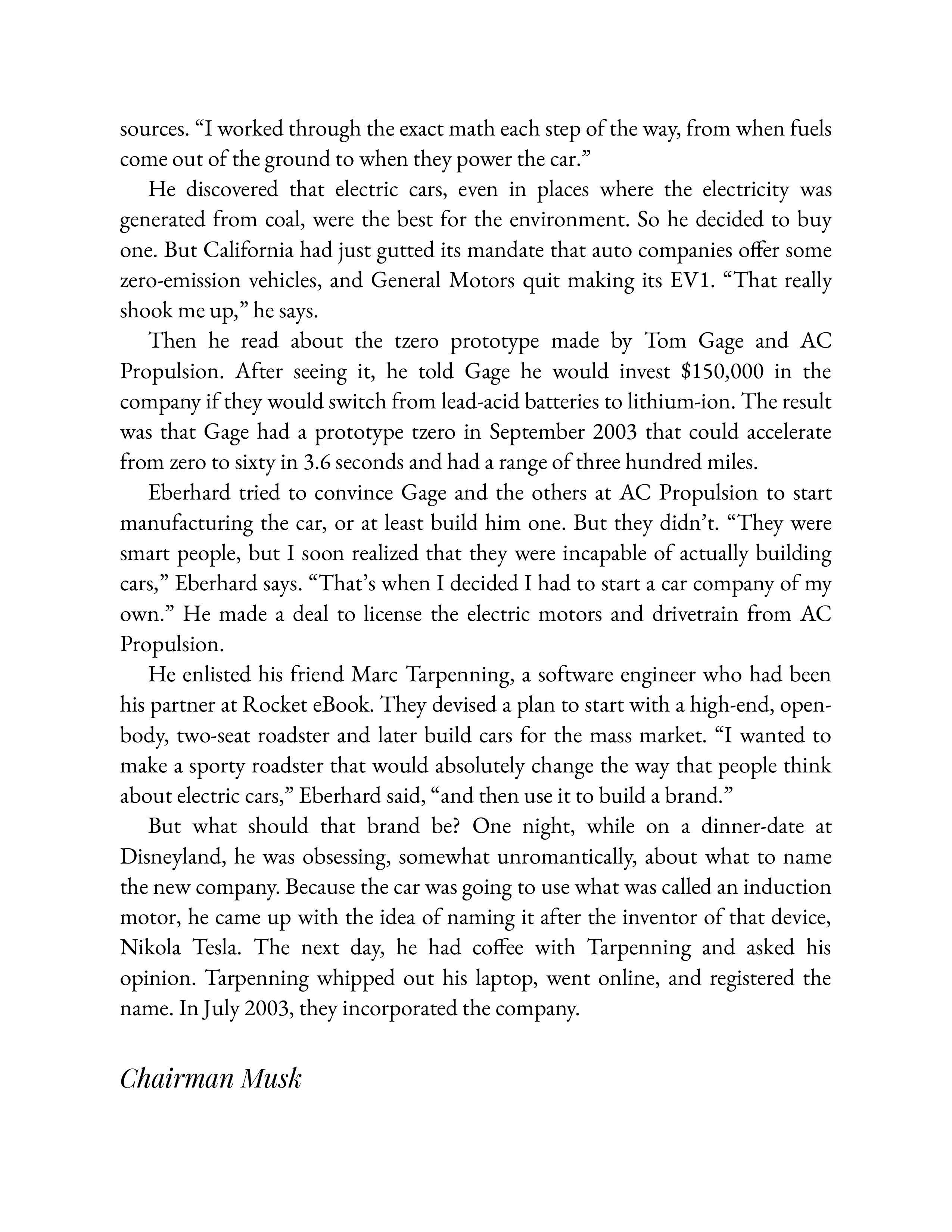 Simon & Schuster Elon Musk Biography by Walter Isaacson — page 159