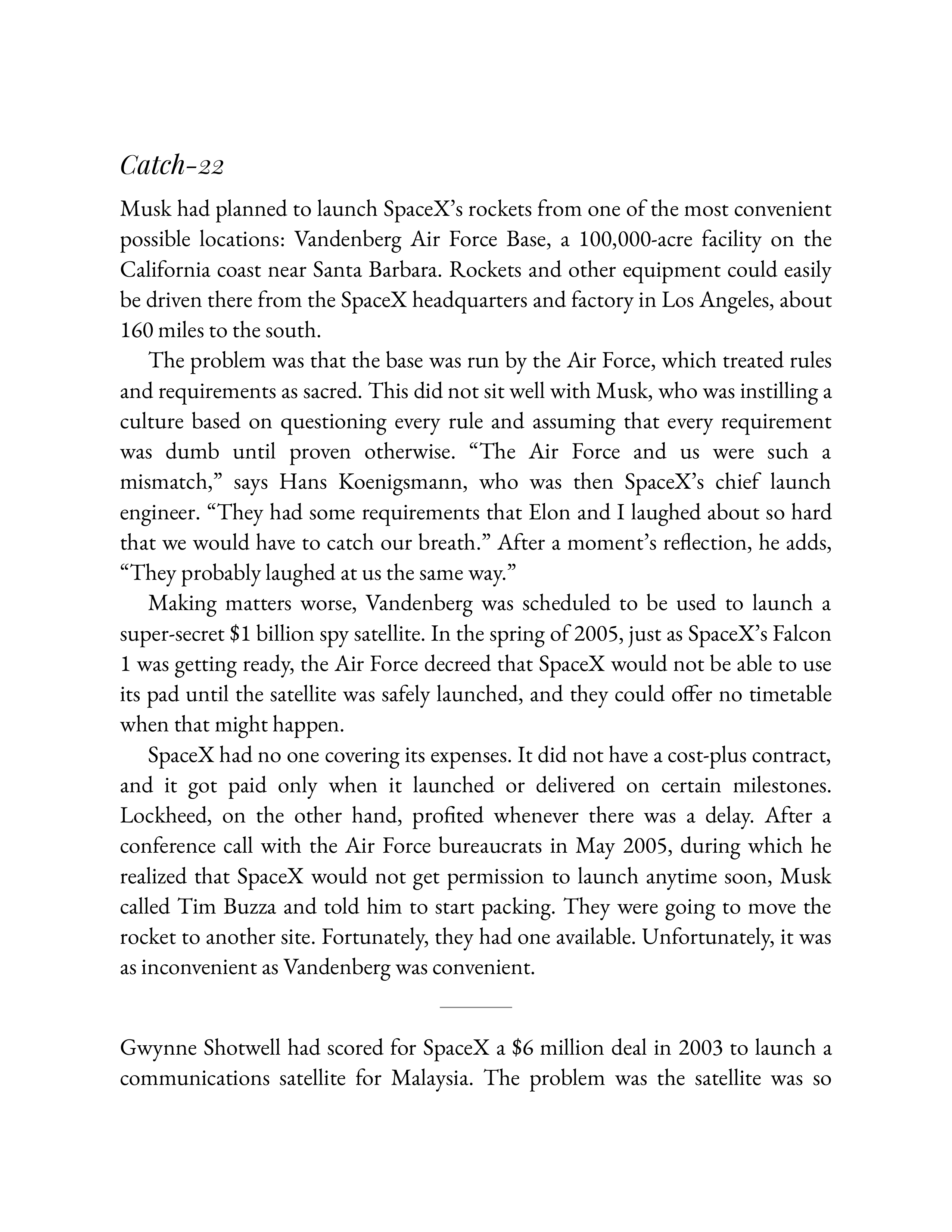 Simon & Schuster Elon Musk Biography by Walter Isaacson — page 178