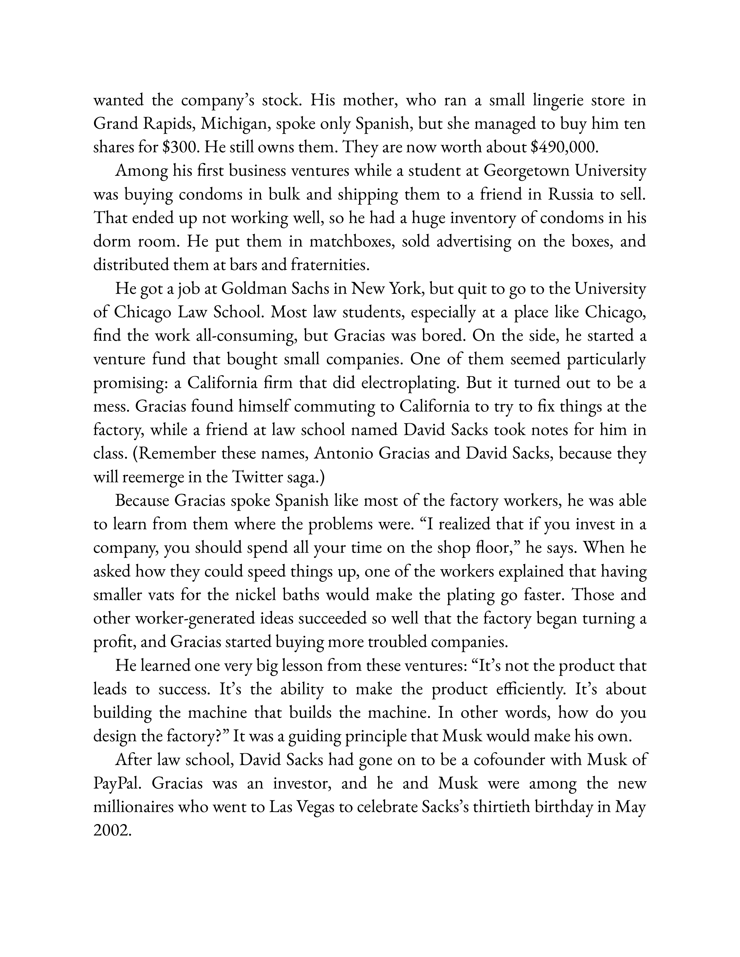 Simon & Schuster Elon Musk Biography by Walter Isaacson — page 191