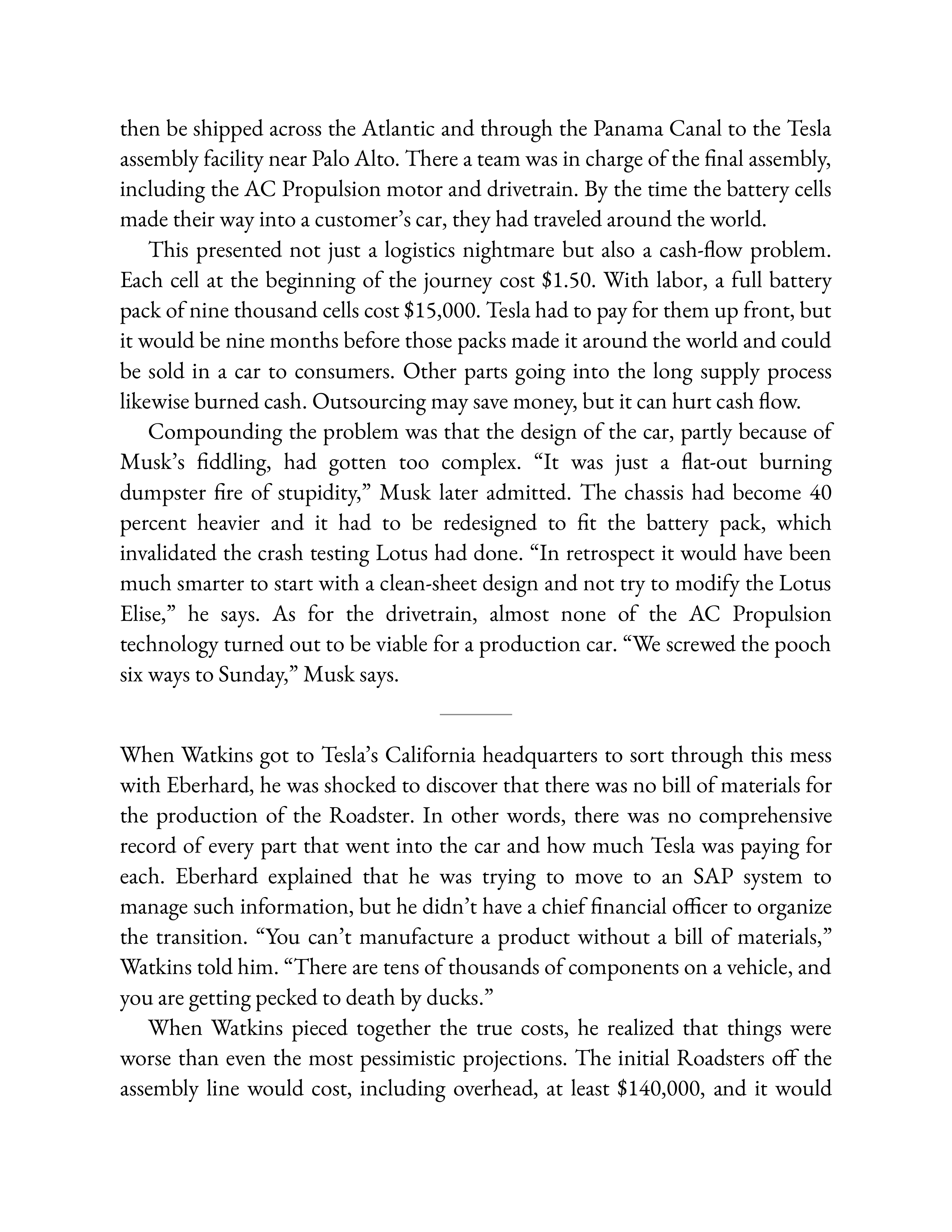 Simon & Schuster Elon Musk Biography by Walter Isaacson — page 194