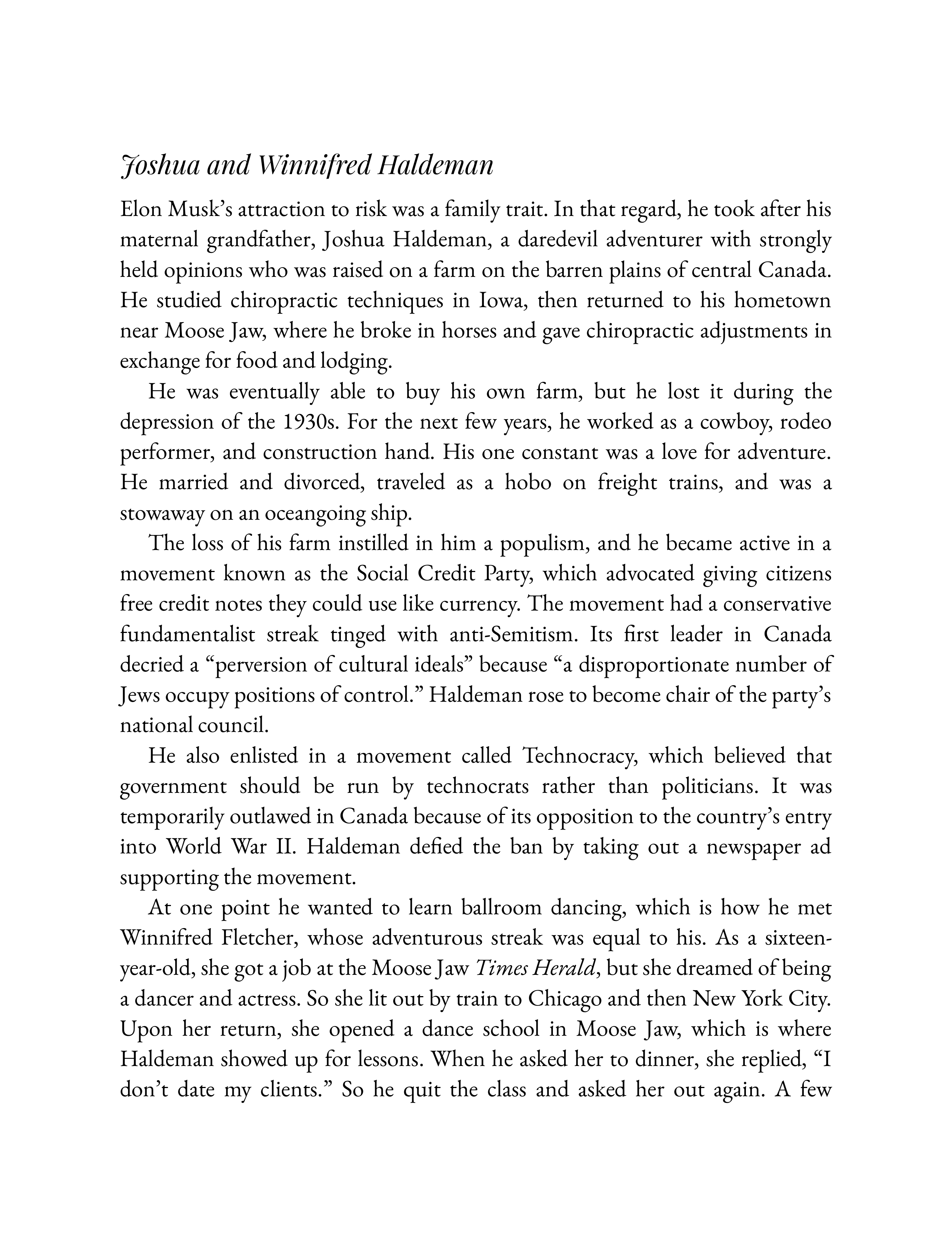 Simon & Schuster Elon Musk Biography by Walter Isaacson — page 20