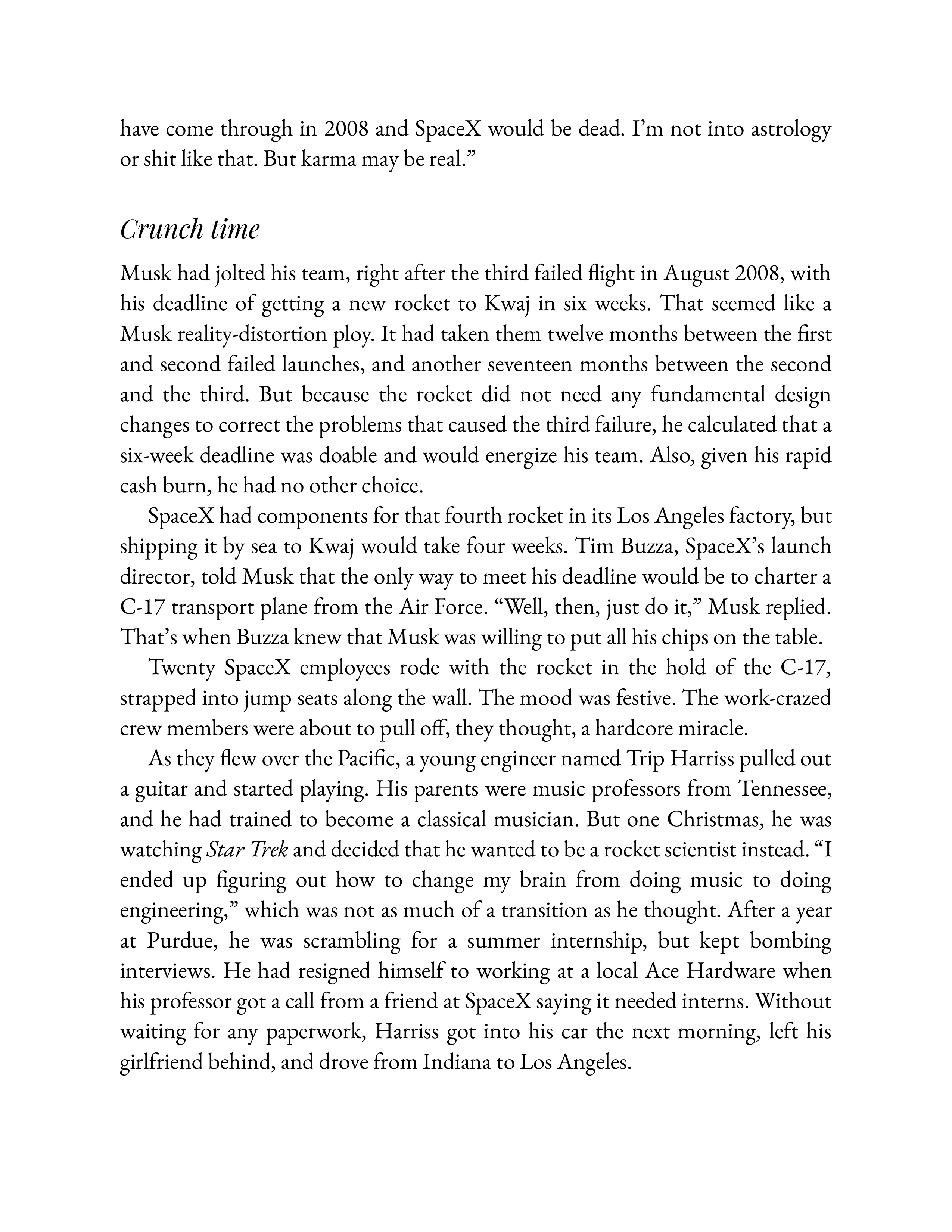Simon & Schuster Elon Musk Biography by Walter Isaacson — page 225