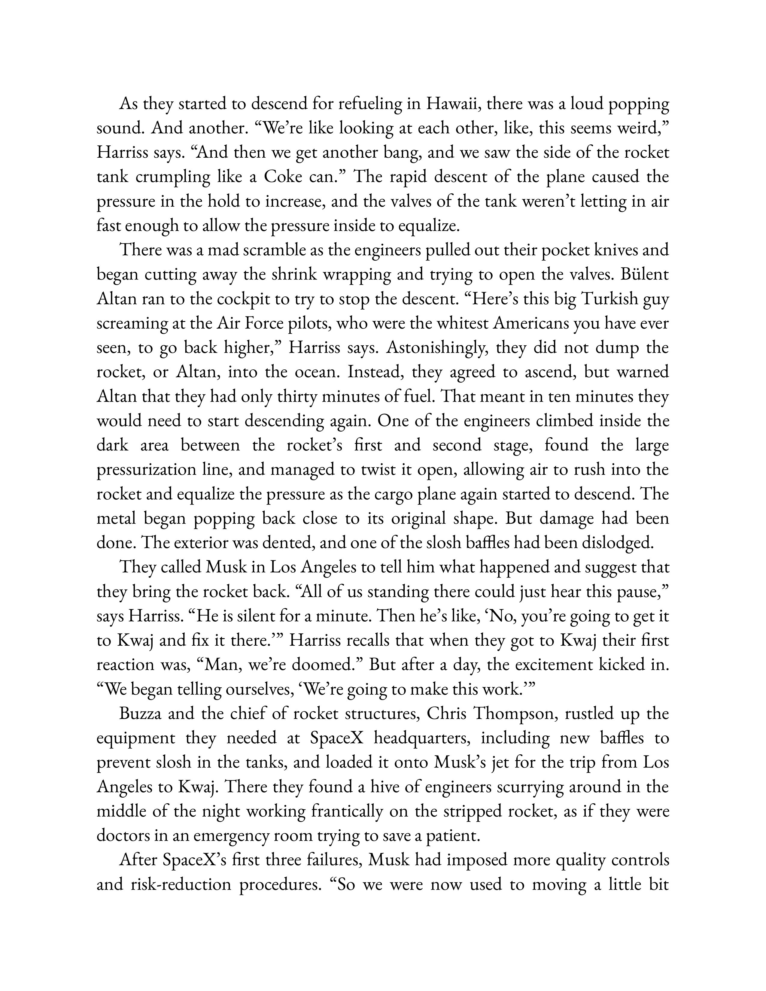 Simon & Schuster Elon Musk Biography by Walter Isaacson — page 226