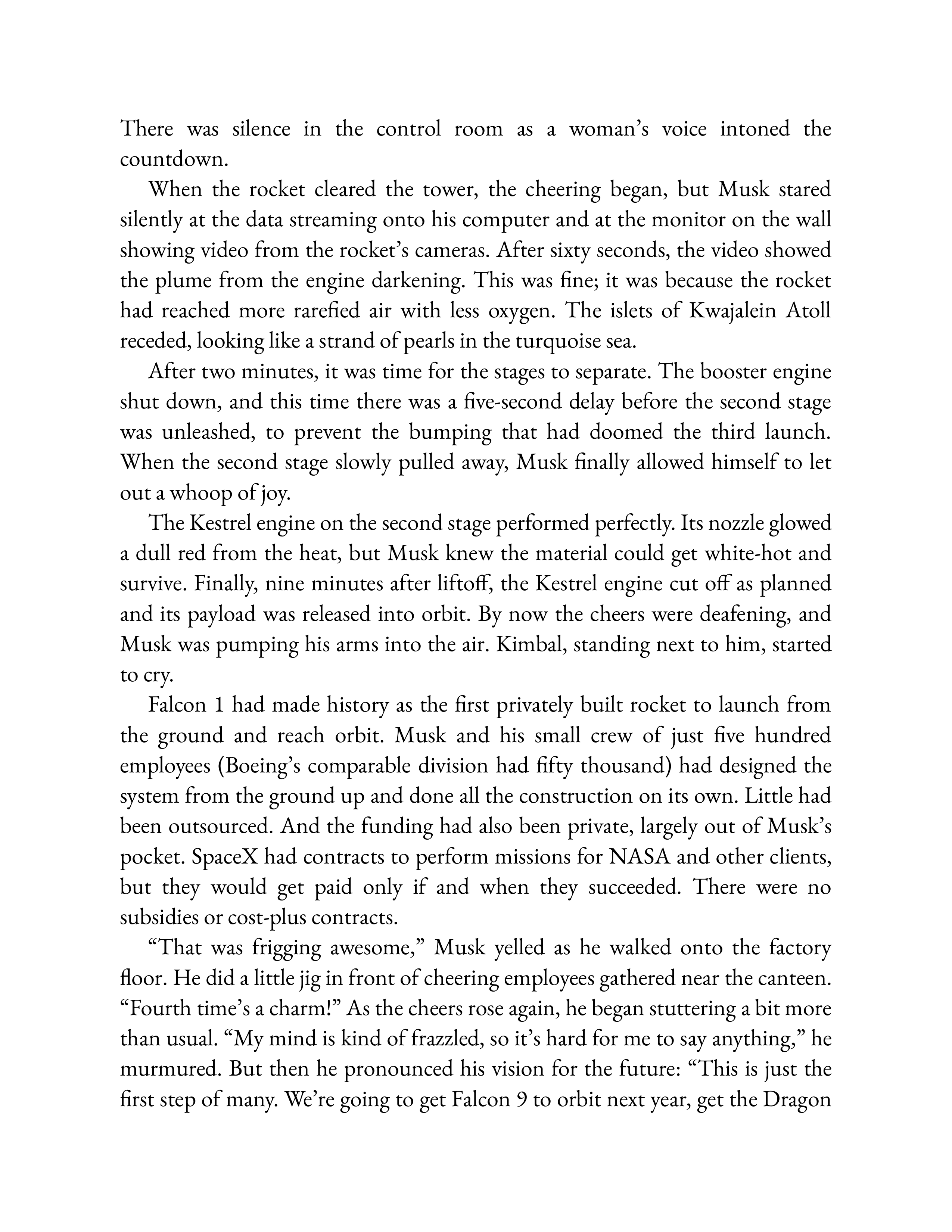 Simon & Schuster Elon Musk Biography by Walter Isaacson — page 228