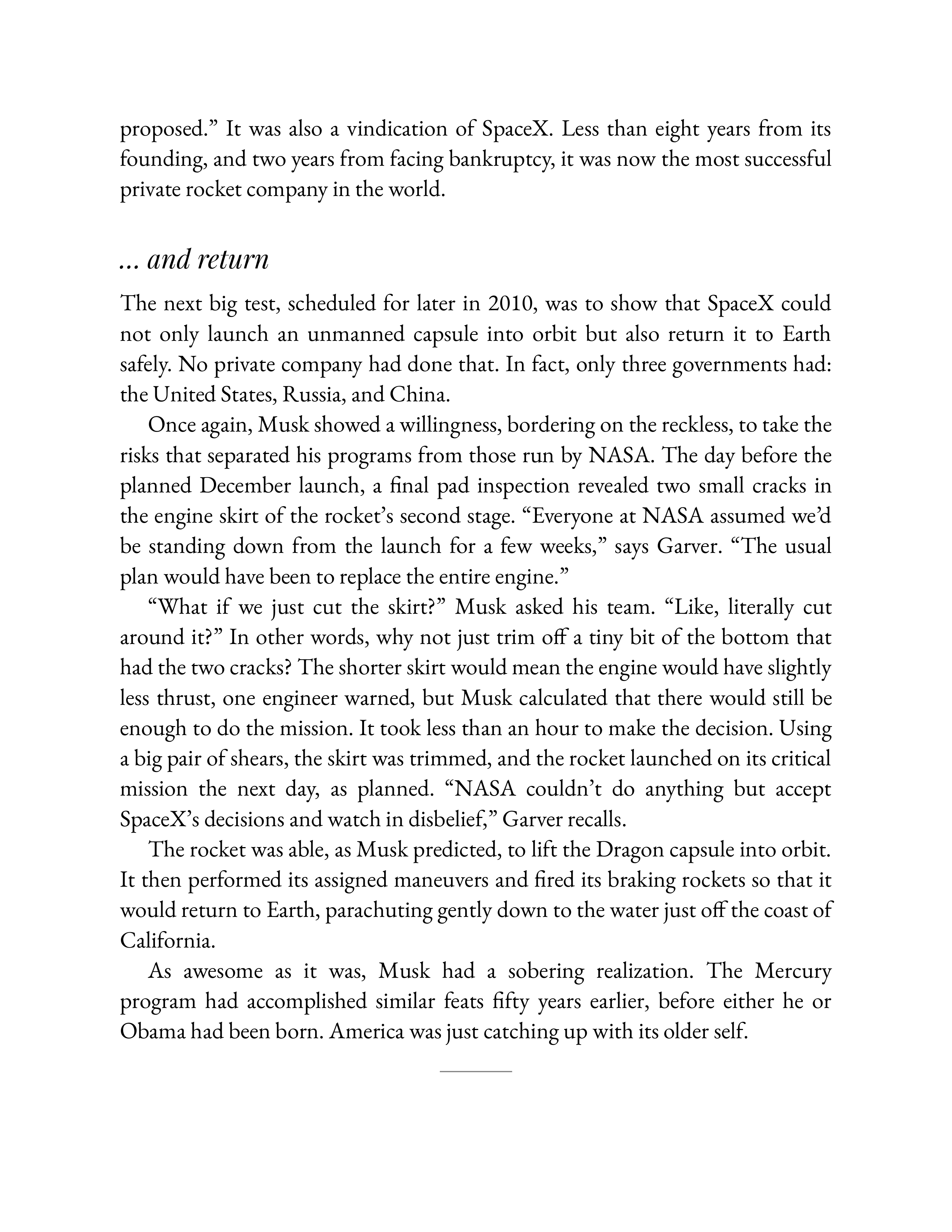 Simon & Schuster Elon Musk Biography by Walter Isaacson — page 256