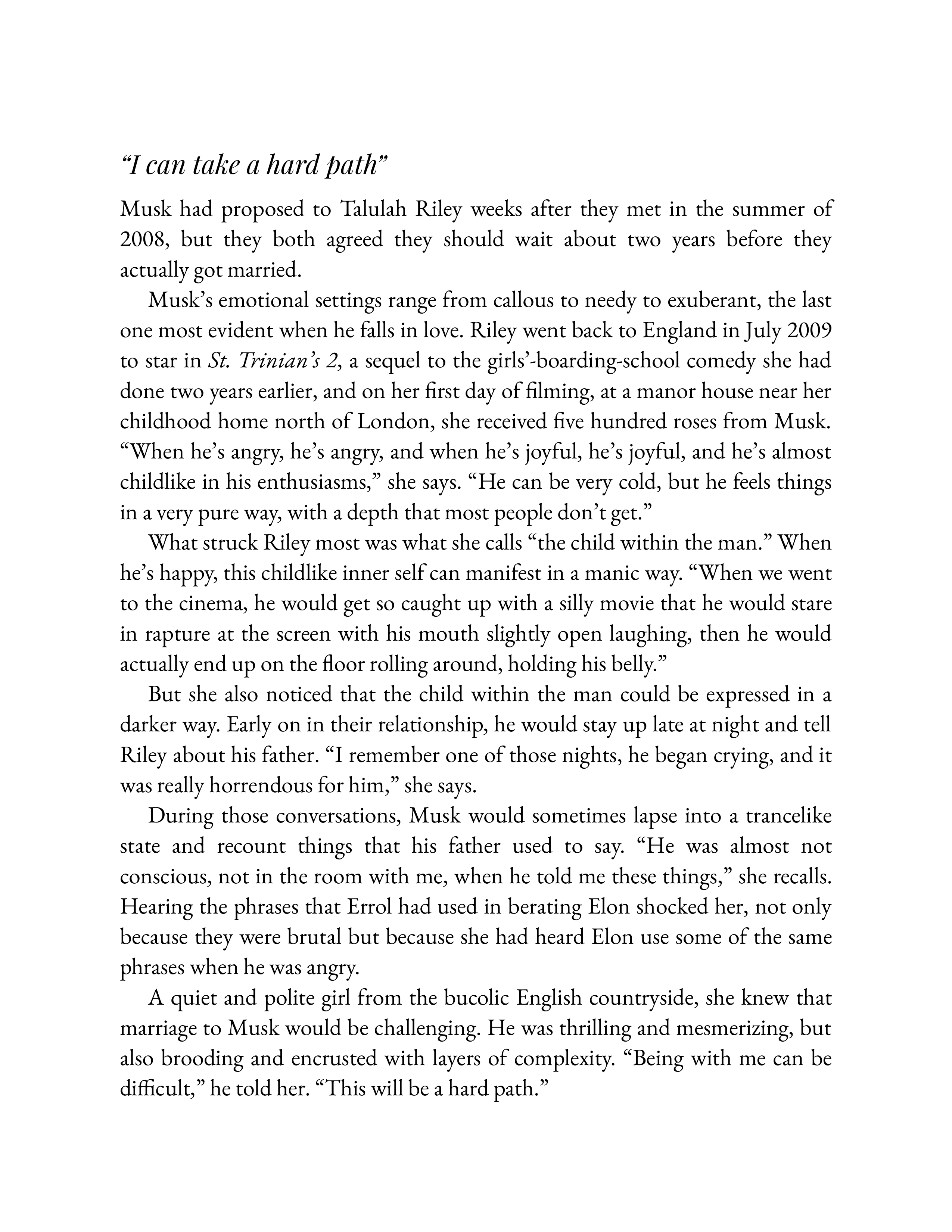 Simon & Schuster Elon Musk Biography by Walter Isaacson — page 261