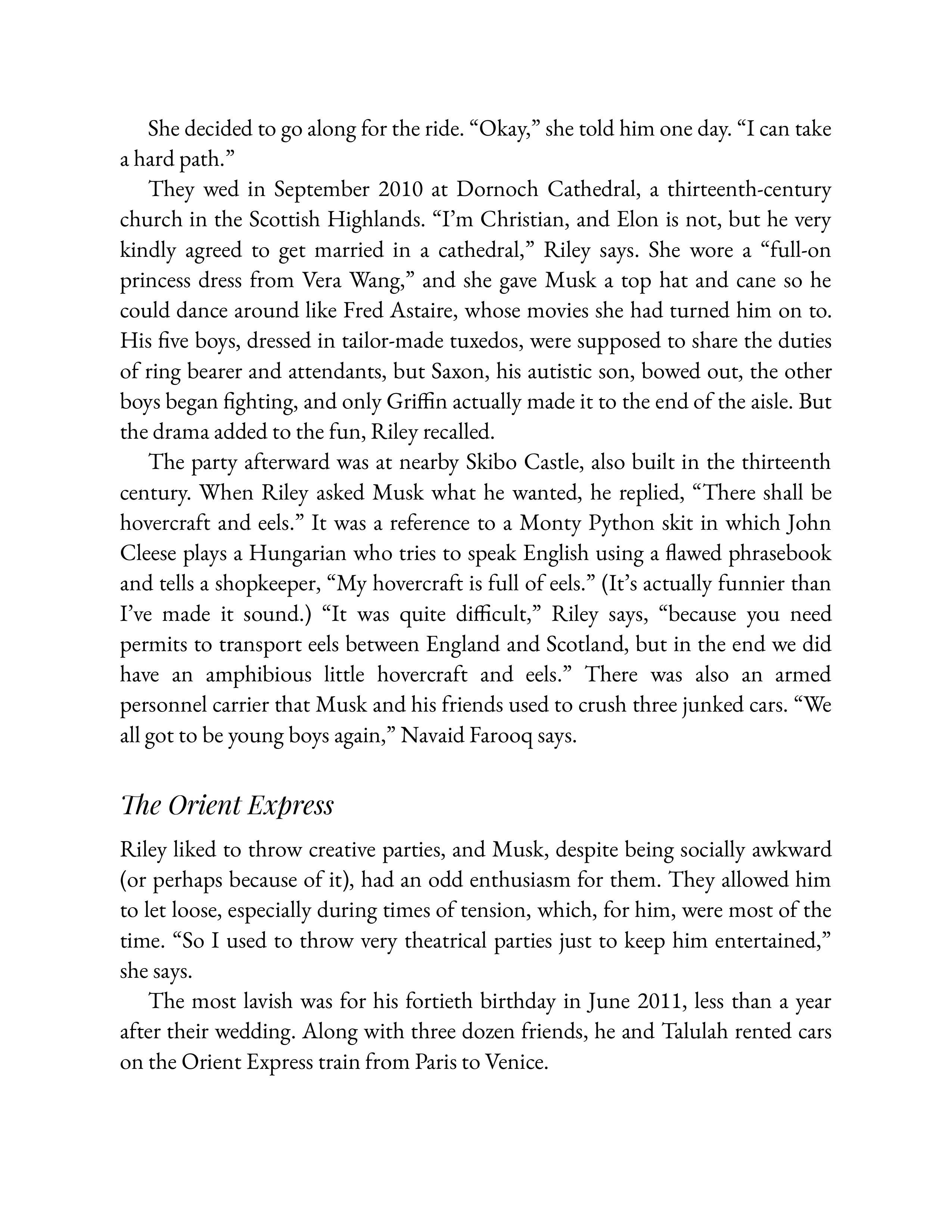 Simon & Schuster Elon Musk Biography by Walter Isaacson — page 262