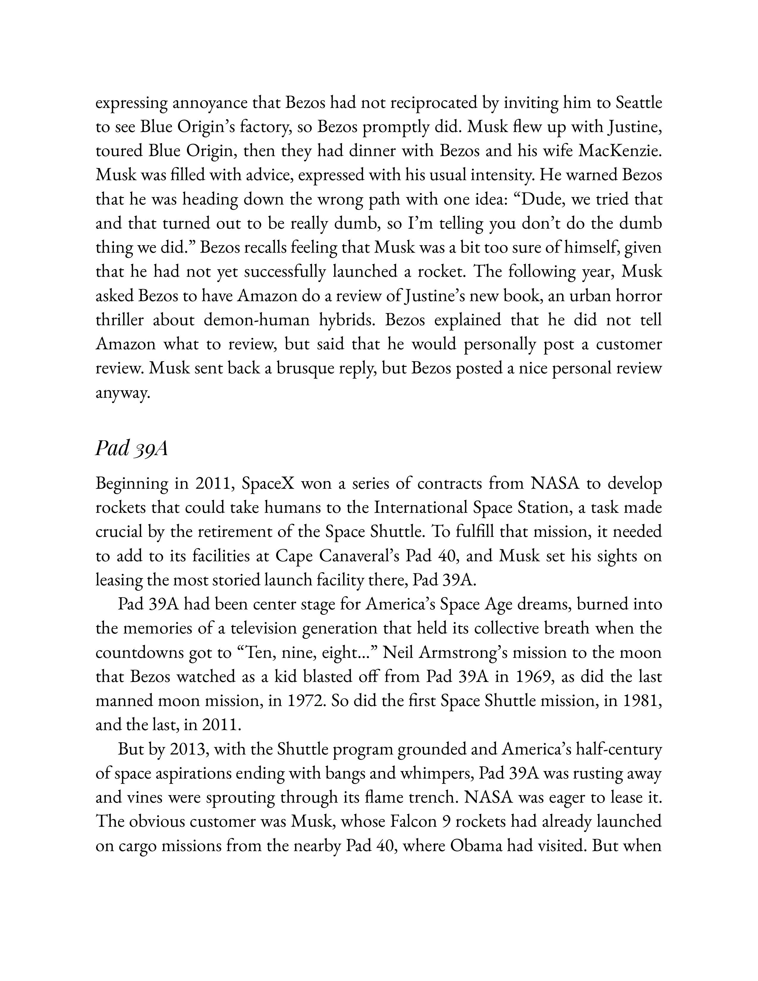 Simon & Schuster Elon Musk Biography by Walter Isaacson — page 274