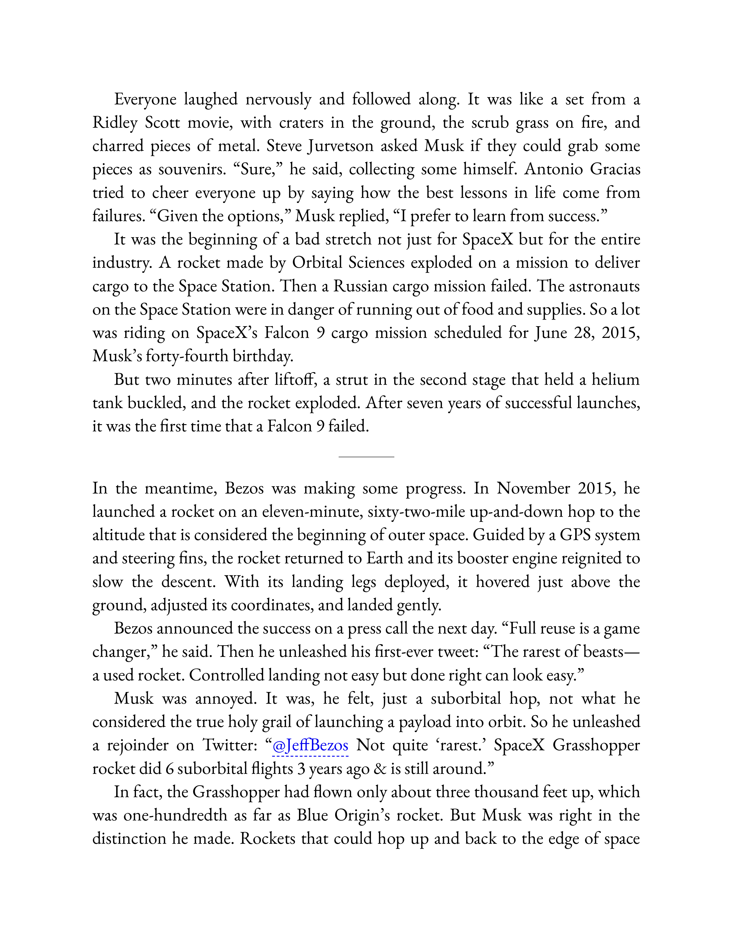 Simon & Schuster Elon Musk Biography by Walter Isaacson — page 280