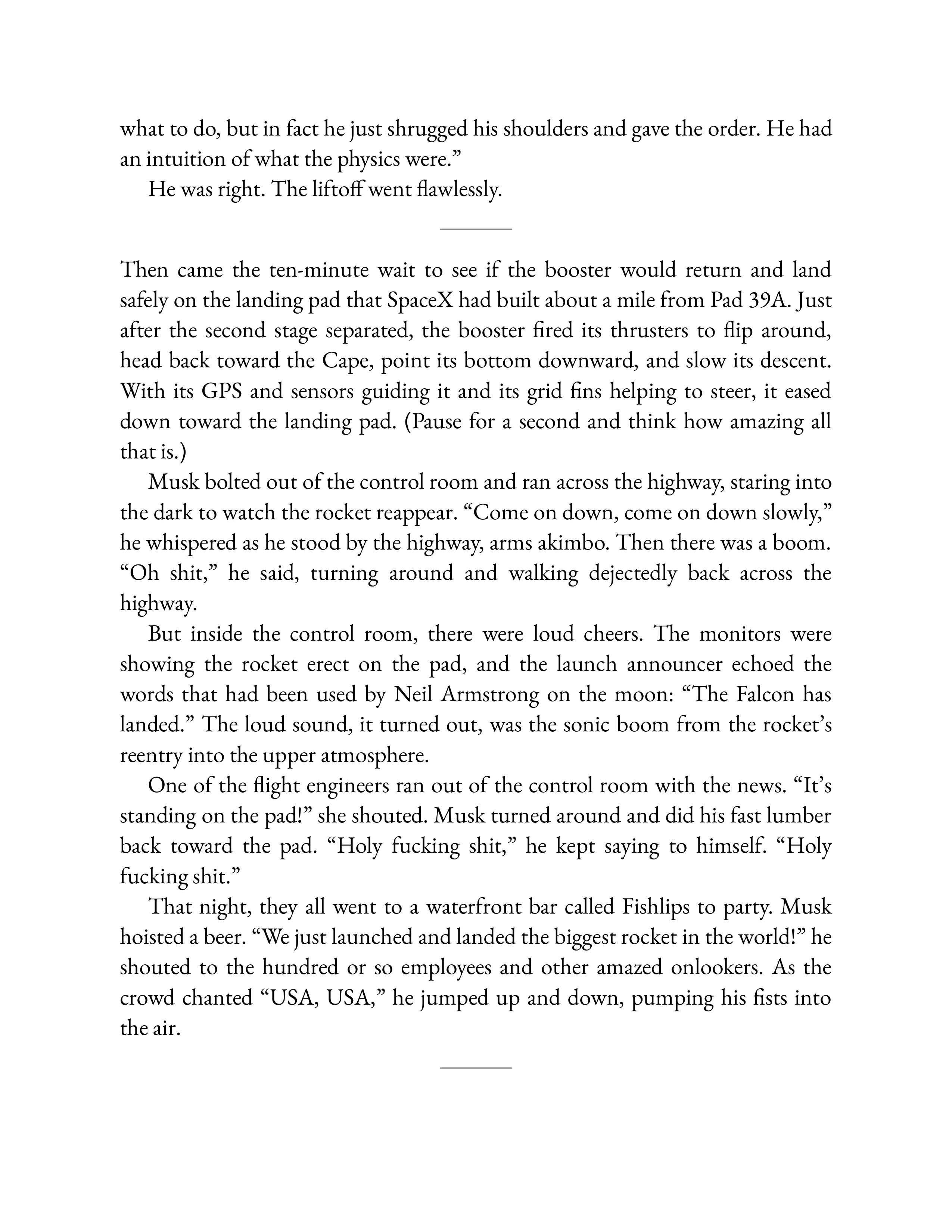 Simon & Schuster Elon Musk Biography by Walter Isaacson — page 282