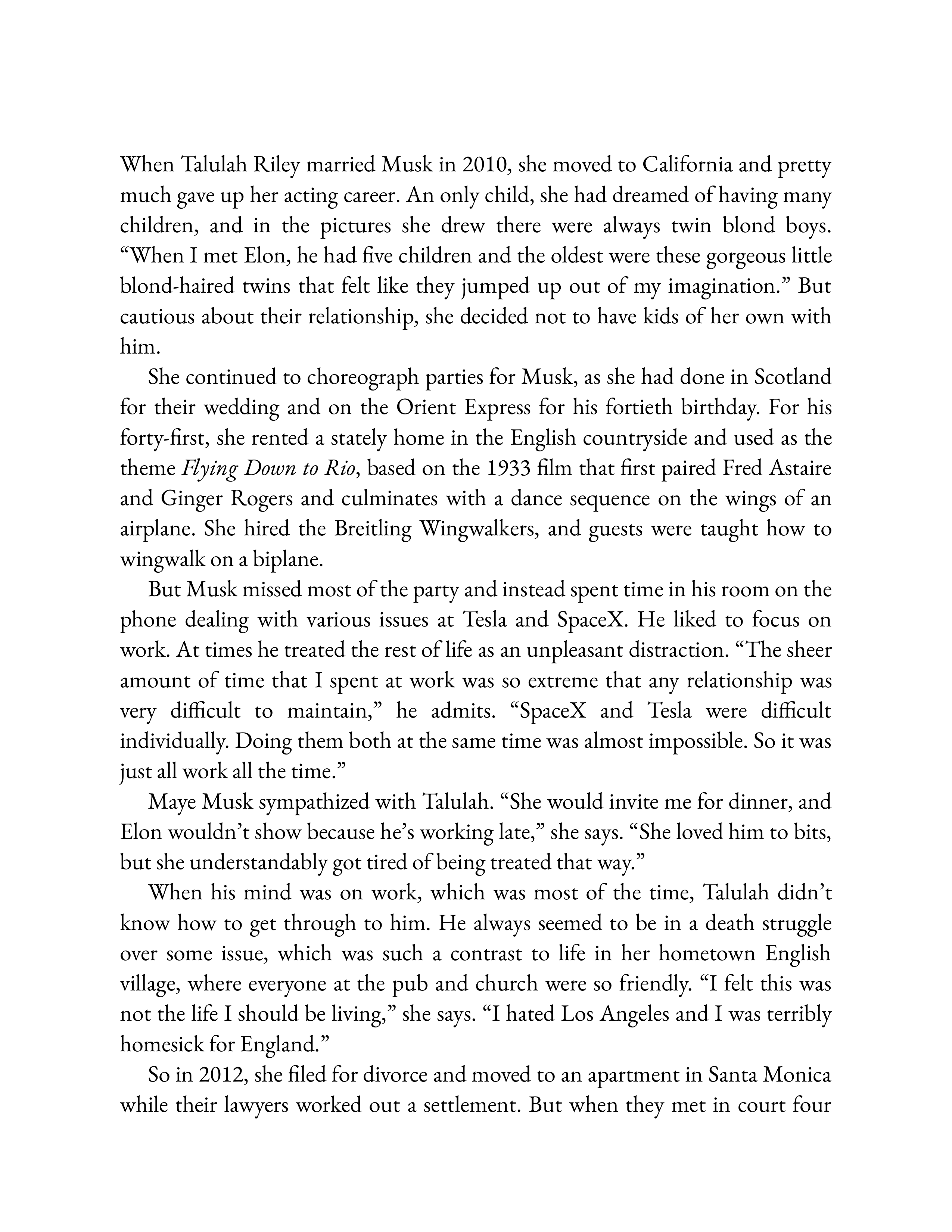 Simon & Schuster Elon Musk Biography by Walter Isaacson — page 289