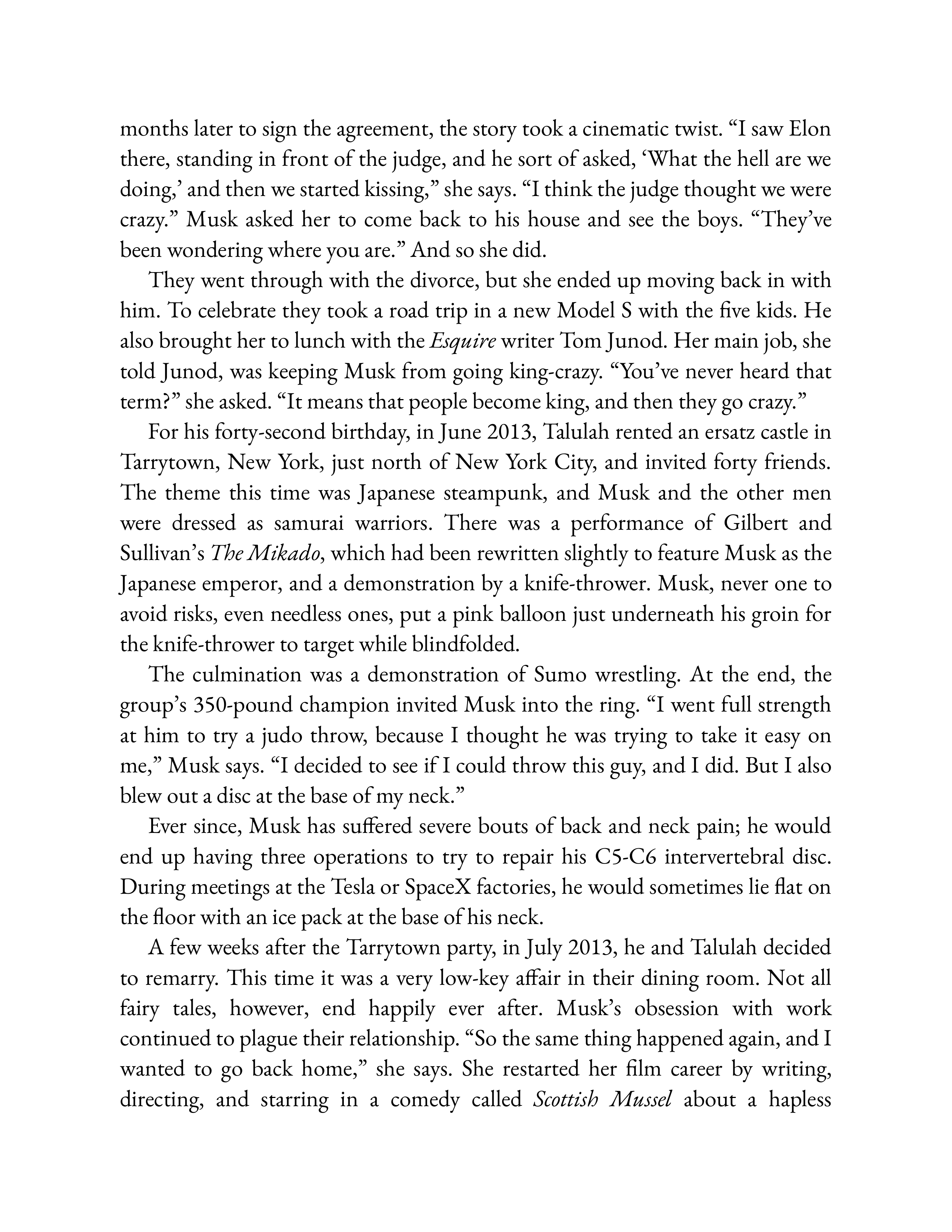 Simon & Schuster Elon Musk Biography by Walter Isaacson — page 290