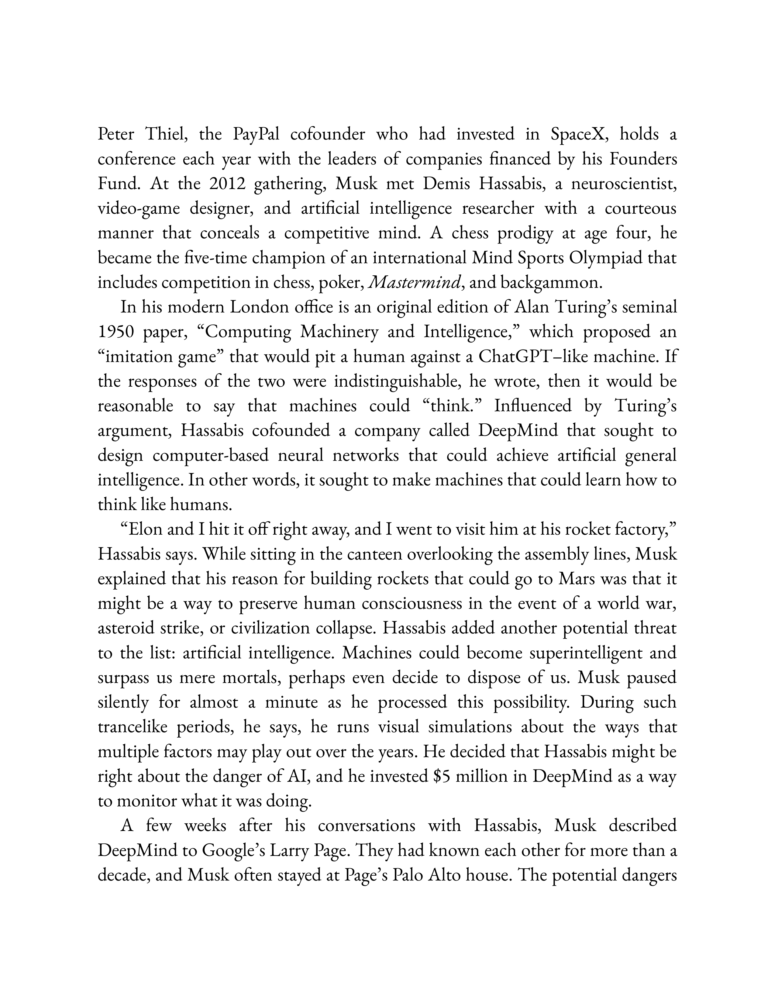 Simon & Schuster Elon Musk Biography by Walter Isaacson — page 293