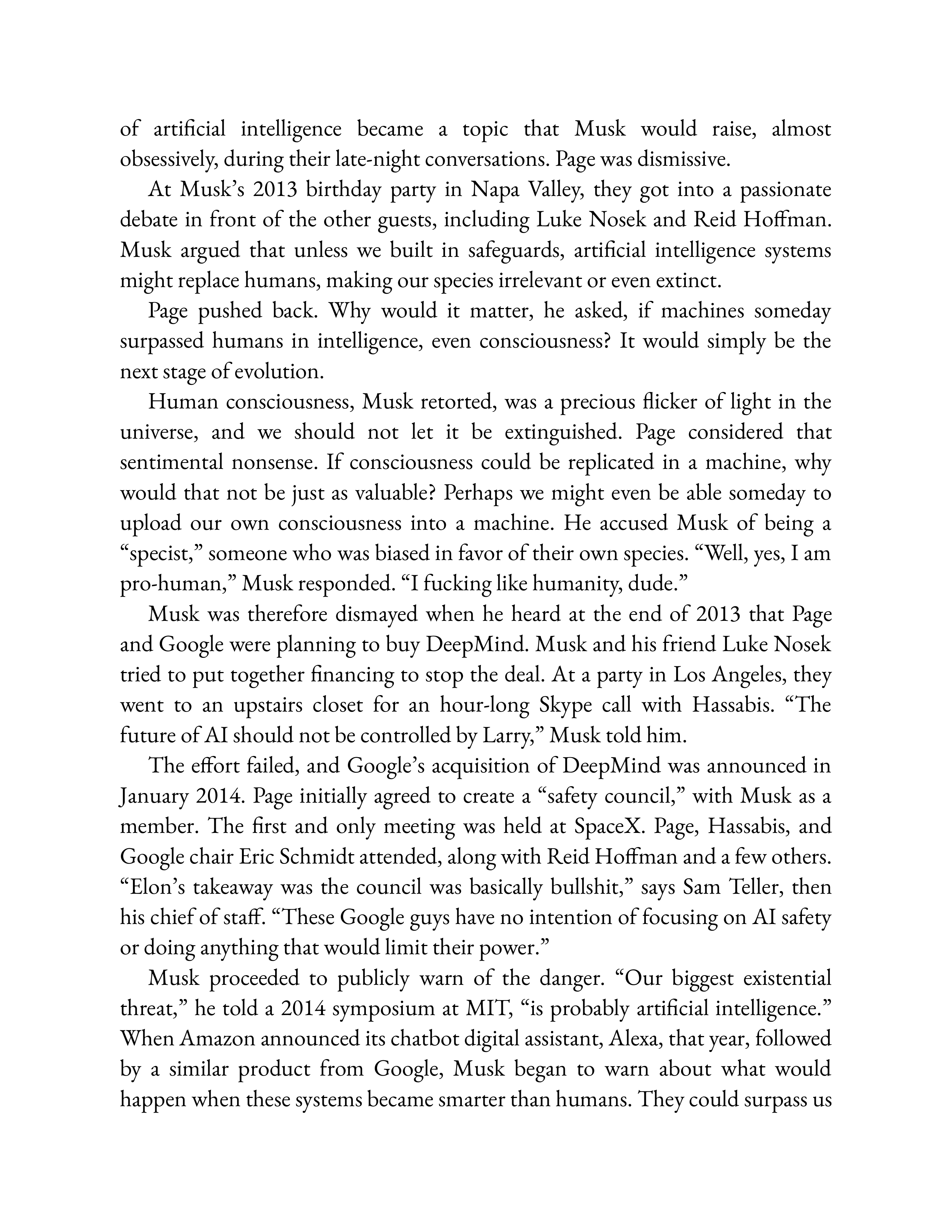Simon & Schuster Elon Musk Biography by Walter Isaacson — page 294