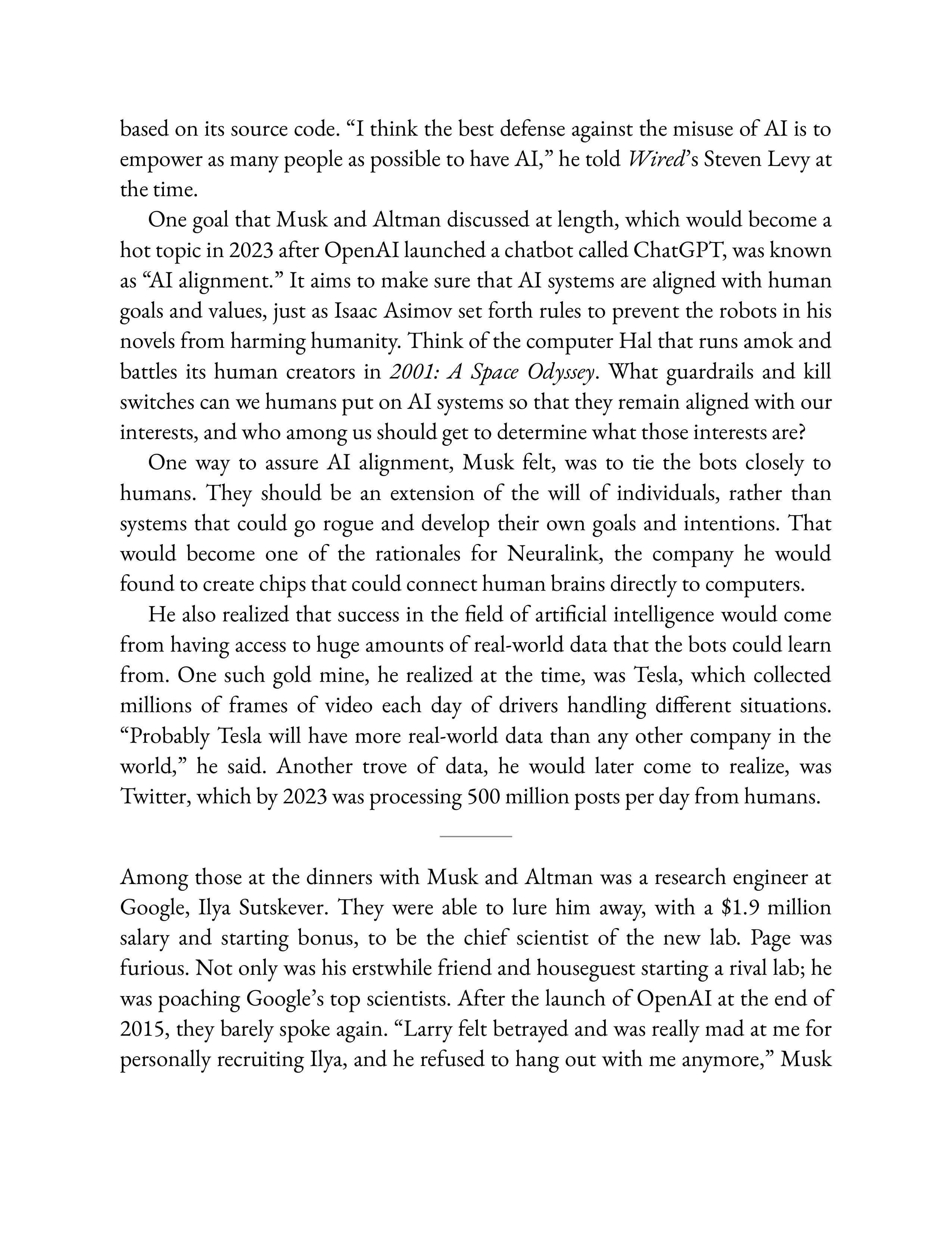 Simon & Schuster Elon Musk Biography by Walter Isaacson — page 296
