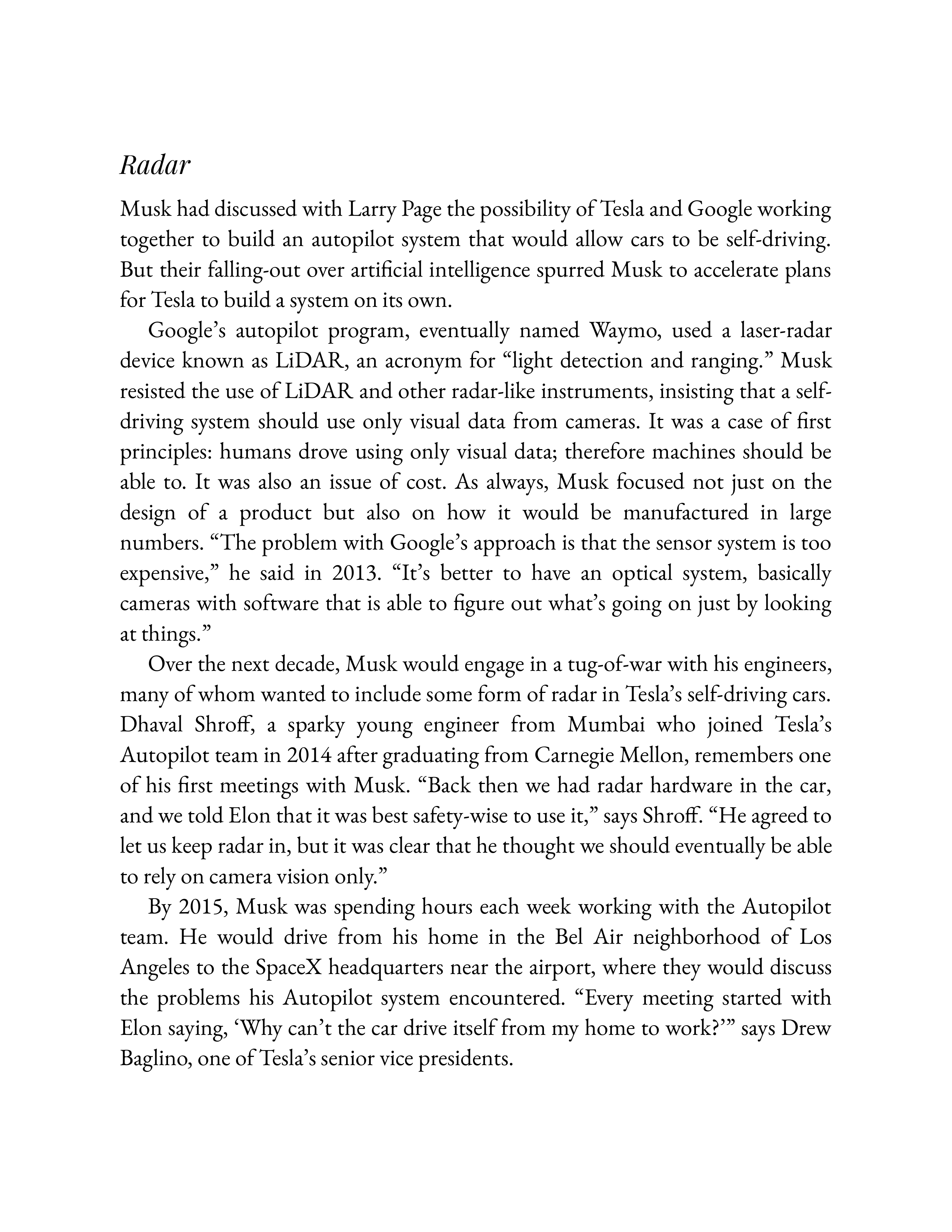 Simon & Schuster Elon Musk Biography by Walter Isaacson — page 299
