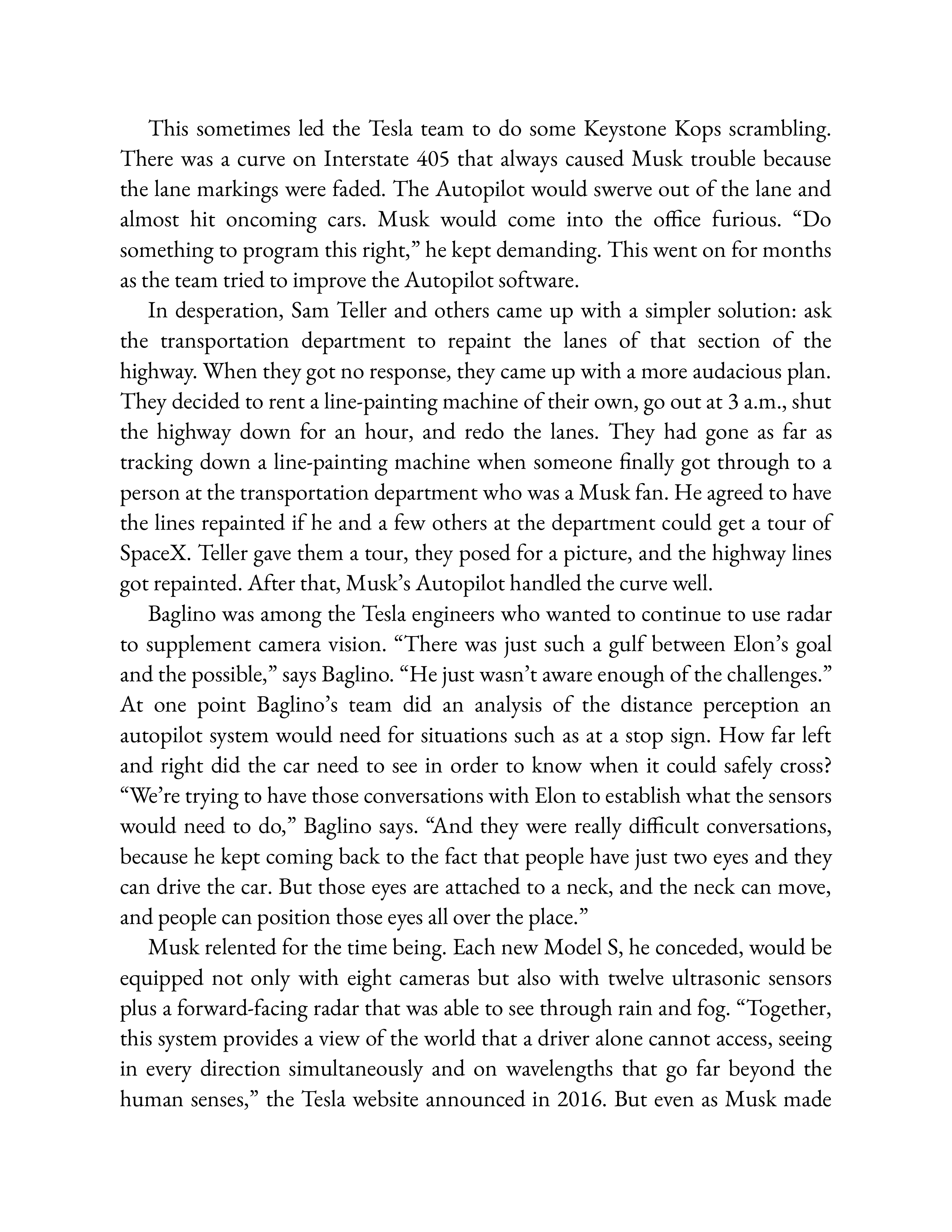 Simon & Schuster Elon Musk Biography by Walter Isaacson — page 300