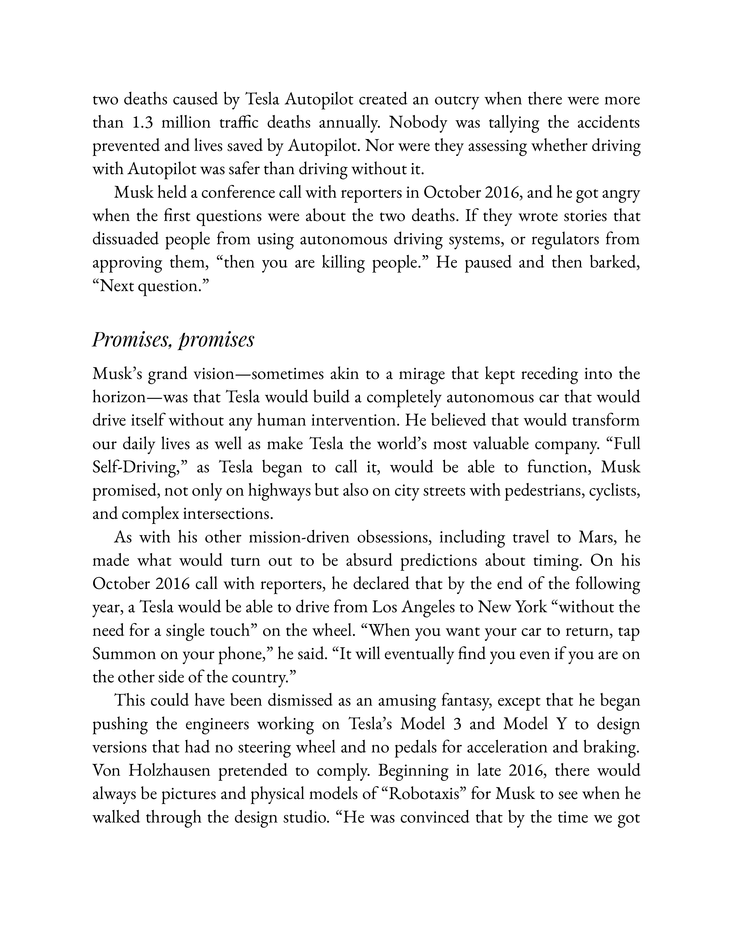 Simon & Schuster Elon Musk Biography by Walter Isaacson — page 302