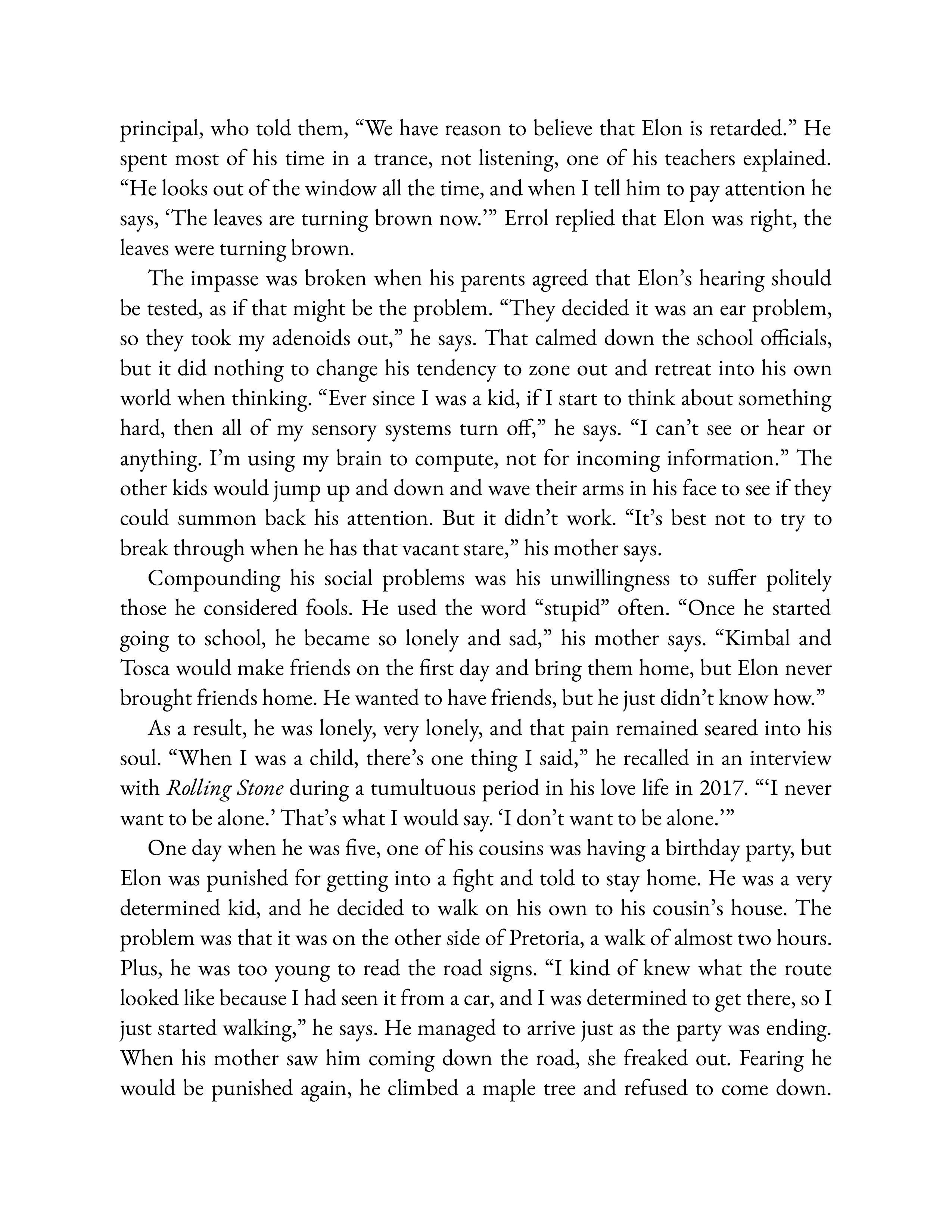 Simon & Schuster Elon Musk Biography by Walter Isaacson — page 31