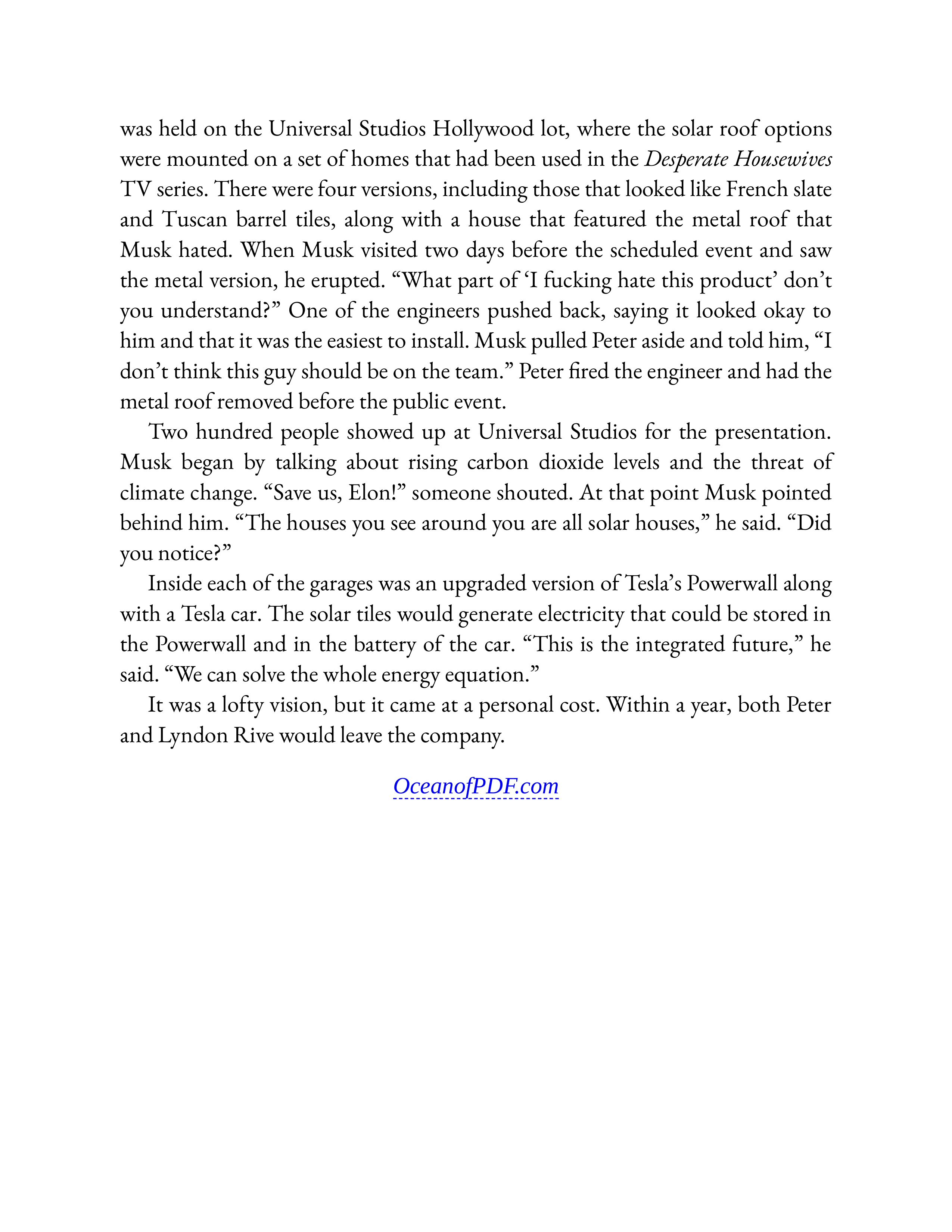 Simon & Schuster Elon Musk Biography by Walter Isaacson — page 311